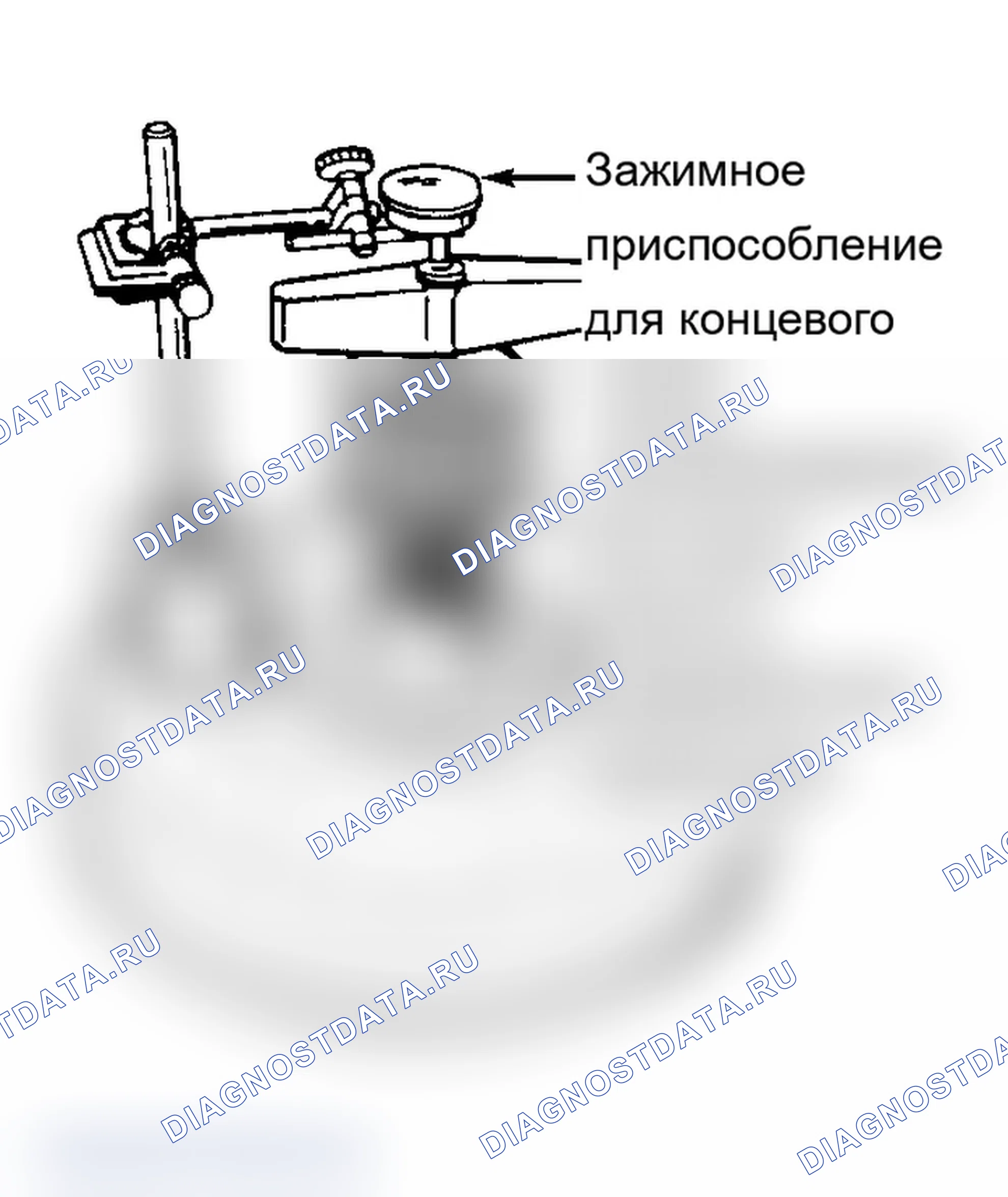 Рис. 13: ПРОВЕРКА ЛЮФТА НА КОНЦЕ ГИДРОТРАНСФОРМАТОРА. Buick Electra VI