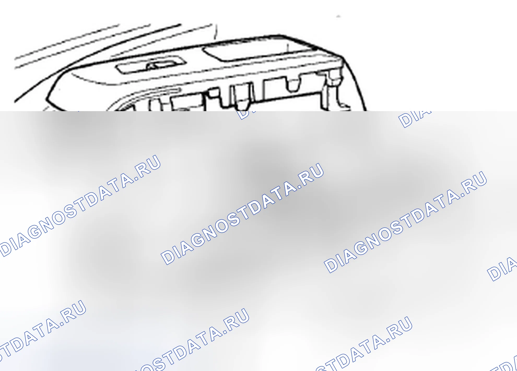 Рис. 24: Замена переключателя стеклоподъемника пассажира. Honda Insight ZE2 рестайлинг