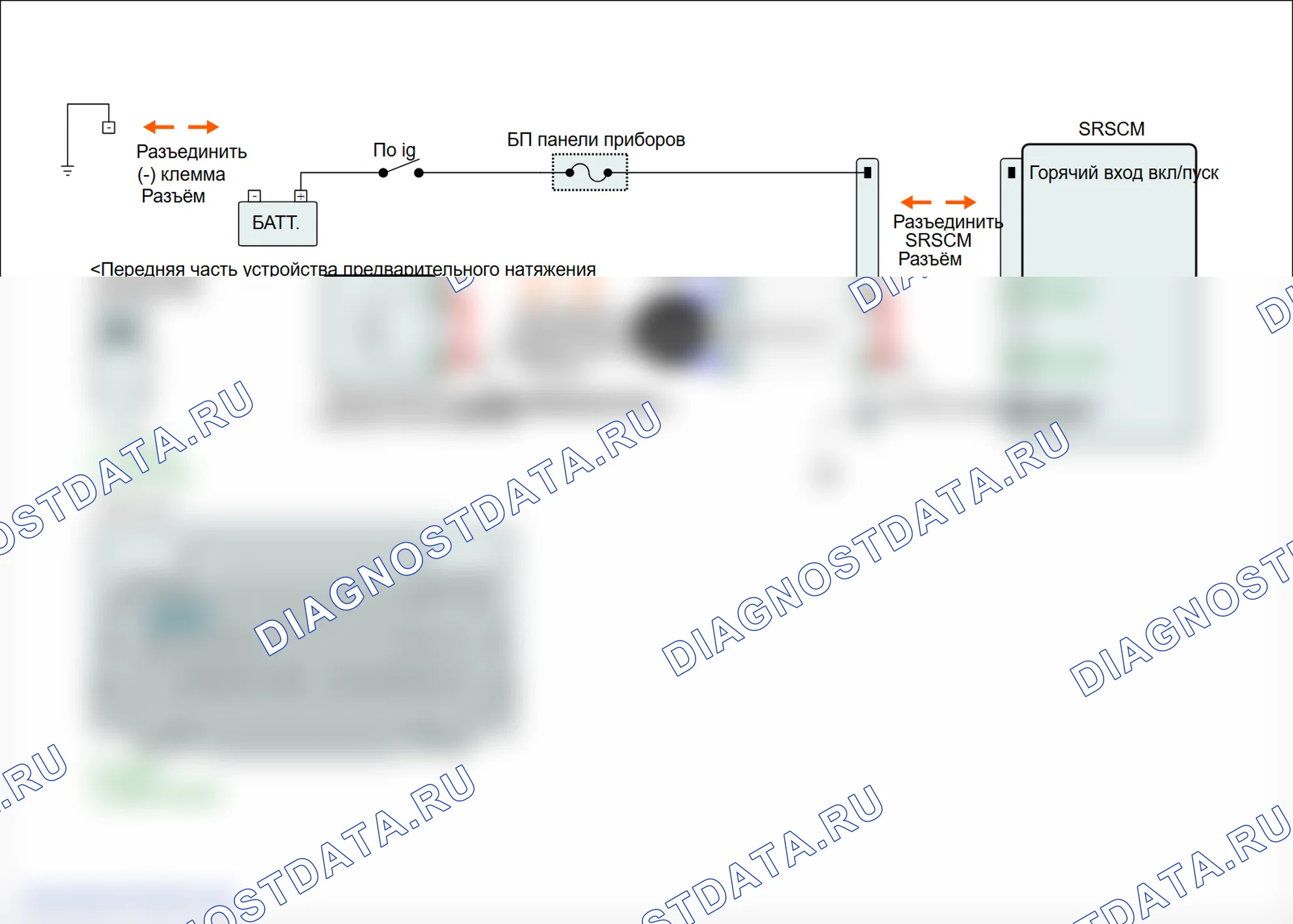 B1367: Слишком высокое сопротивление переднего пассажира преднатяжителя. Hyundai Genesis BH