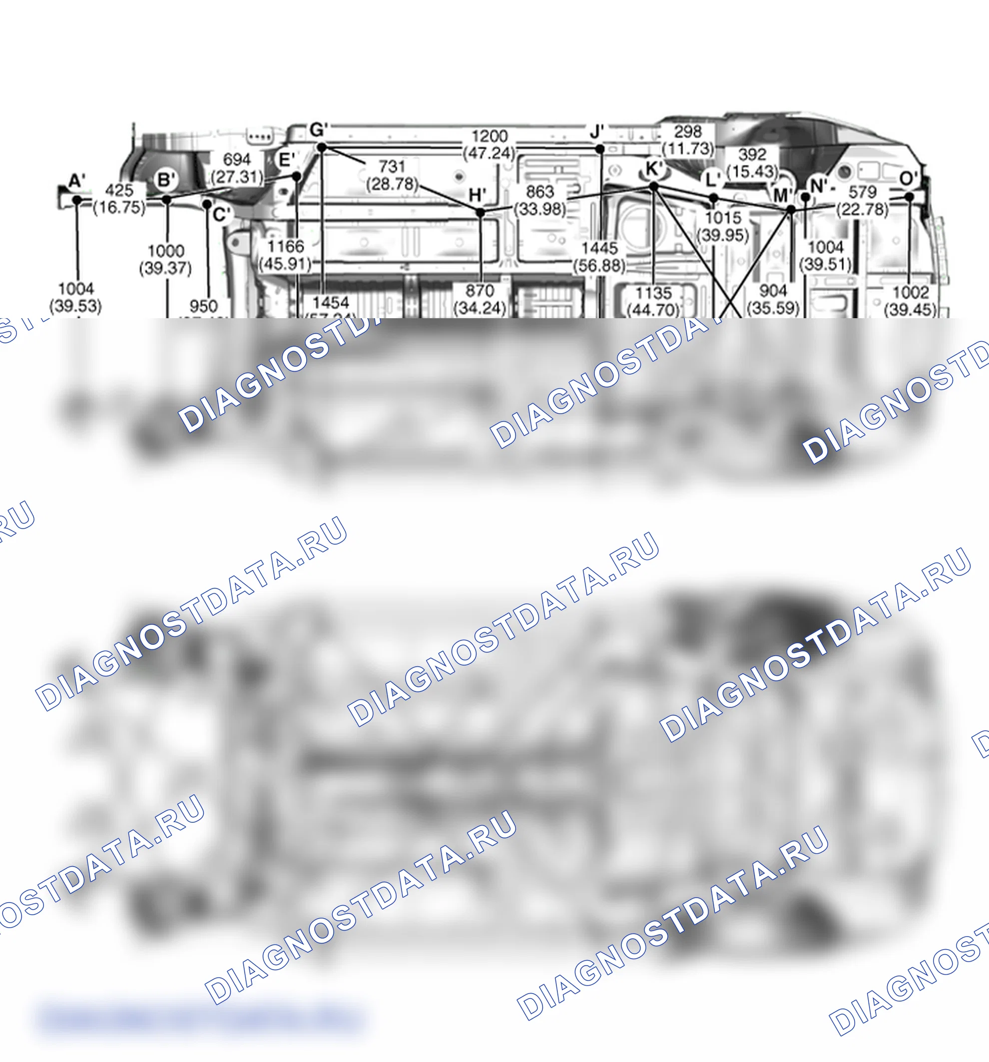 Под кузовом. Hyundai Santafe Sport DMA