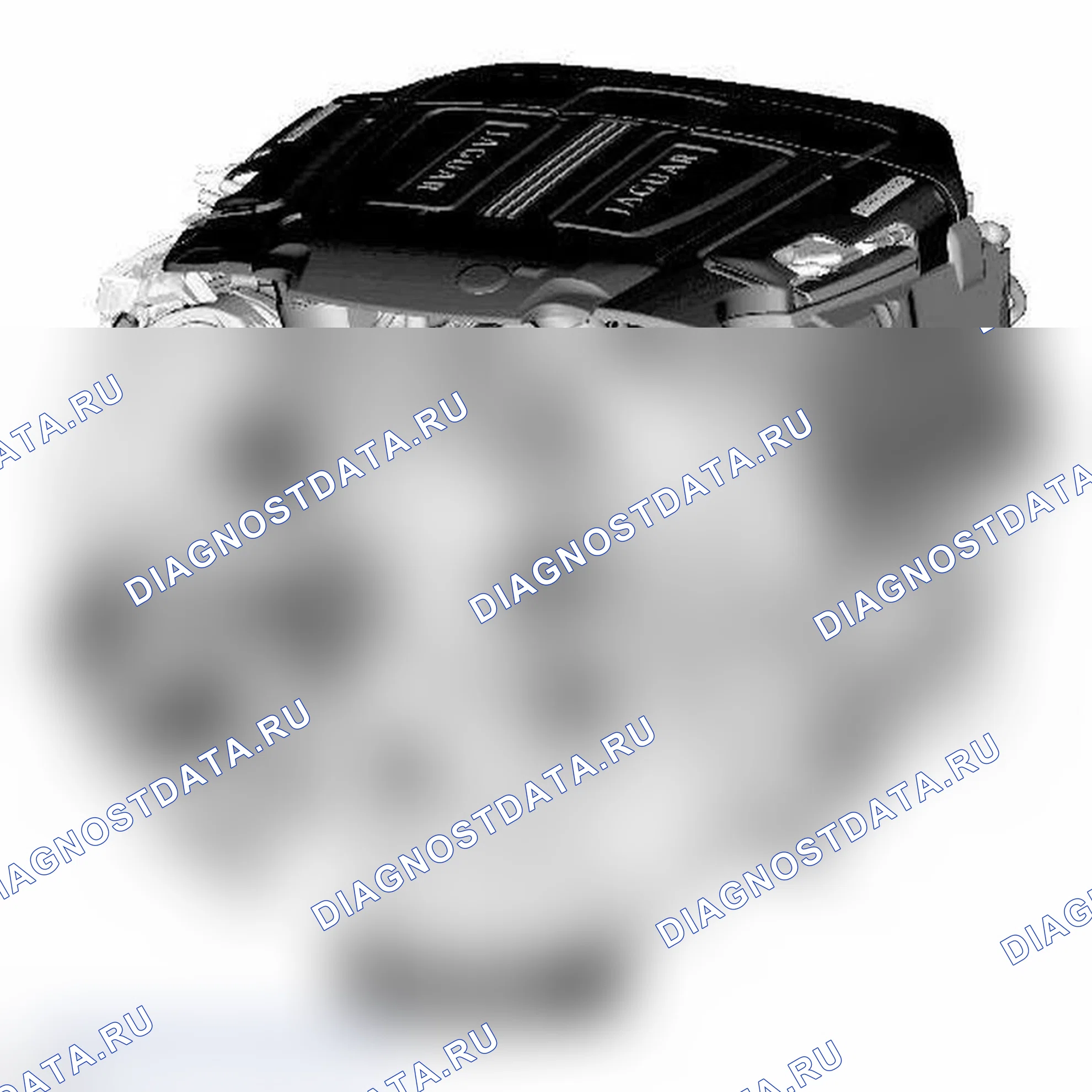 Рис. 265: РАСПОЛОЖЕНИЕ КОМПОНЕНТОВ. Jaguar XJ X351
