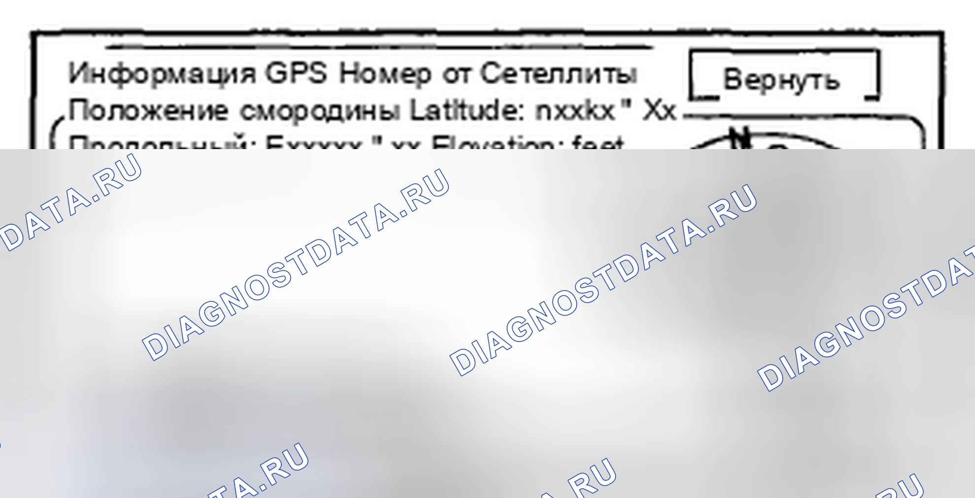 Рис. 52: Информация GPS. Acura CSX I