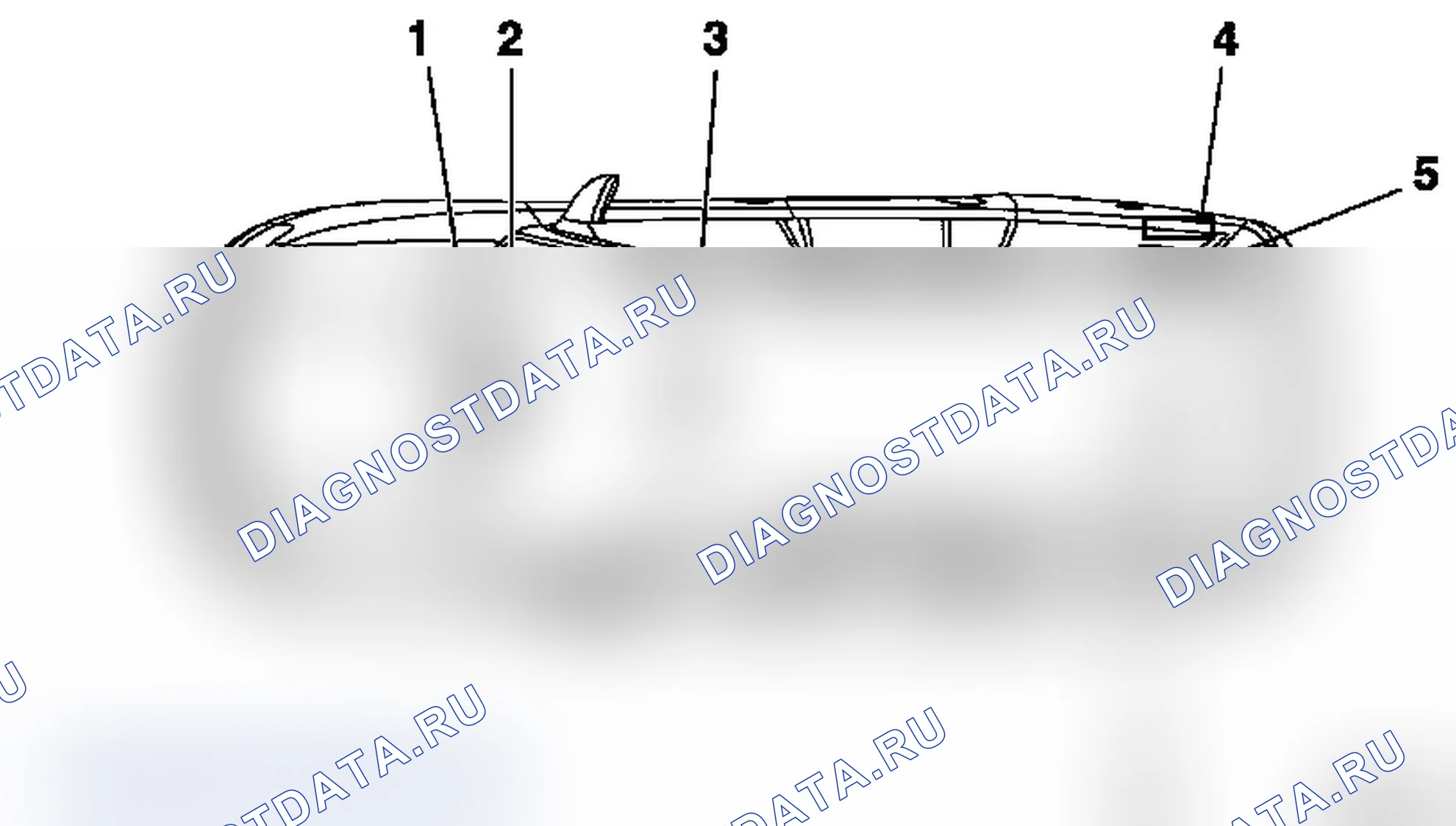 Расположение на автомобиле. Opel Vectra B