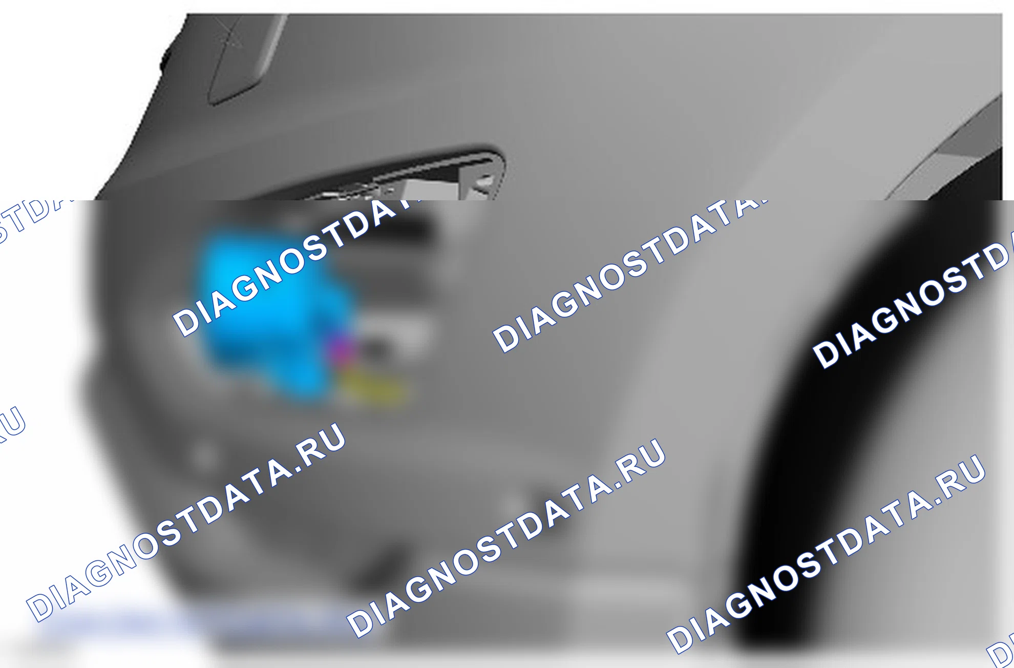 Как снять и установить передний противотуманный фонарь. Ford Edge II