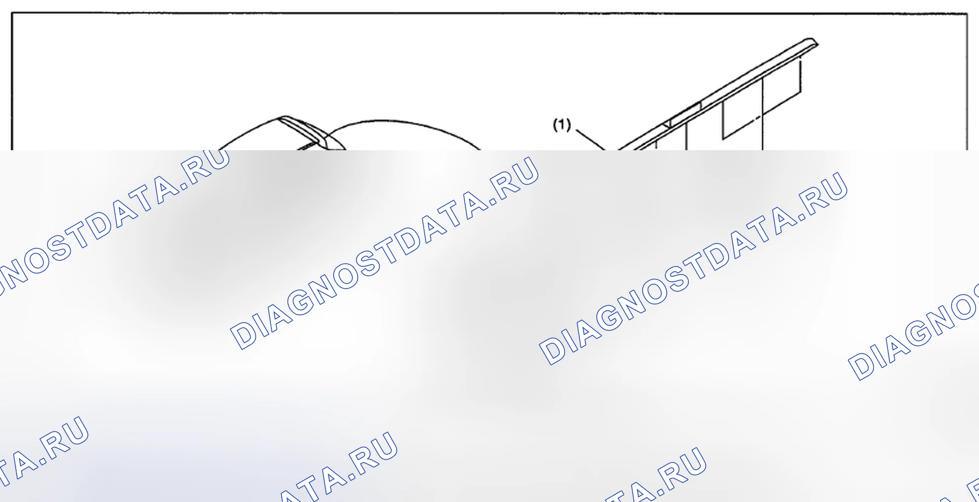 Рис. 170: ФОРМОВКА КРЫШИ. Subaru Impreza GH