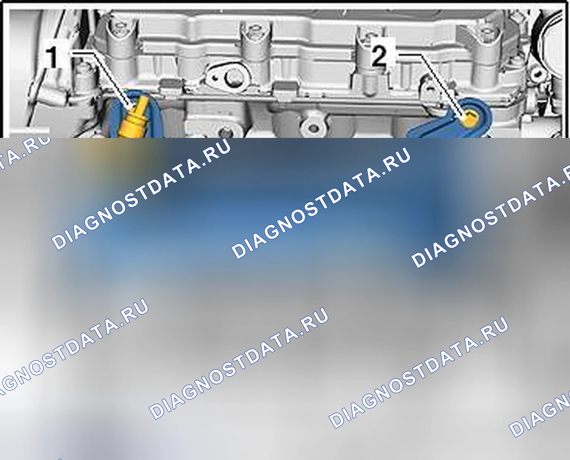 Рис. 24: ВЫПУСКНОЙ КОЛЛЕКТОР, ПРАВЫЙ (БЛОК 1). Volkswagen Touareg II