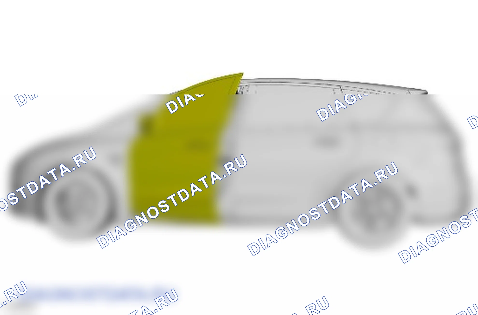 Как выверить положение передней двери. Ford S-MAX II