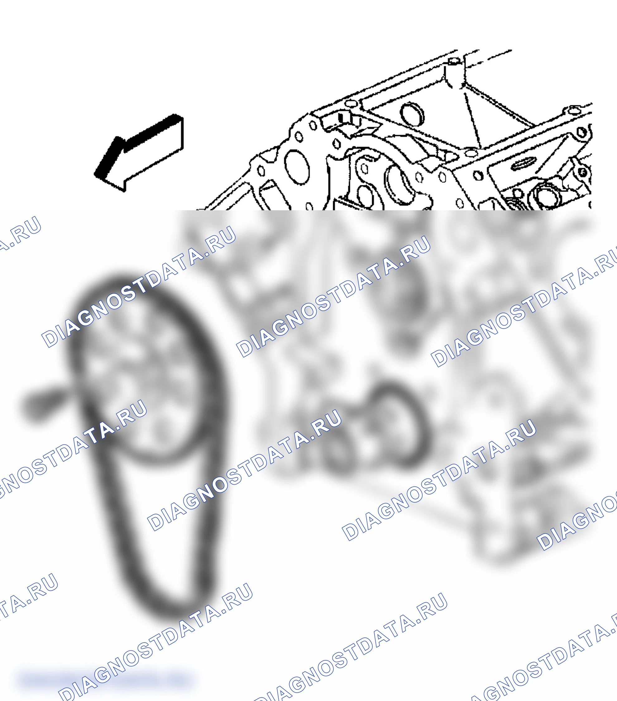 Рис. 1041: Порядок демонтажа. GMC Savana Special G3500 