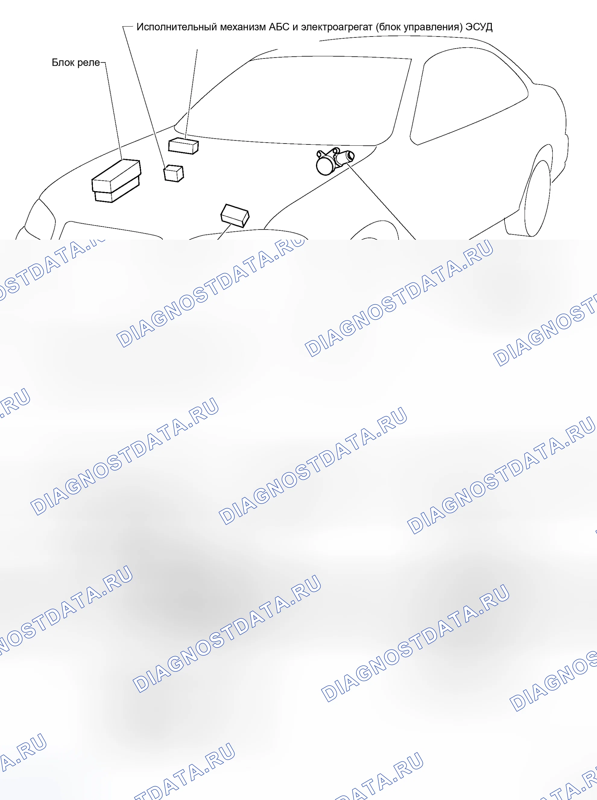 Рис. 21: МОТОРНЫЙ ОТСЕК. Honda Street I