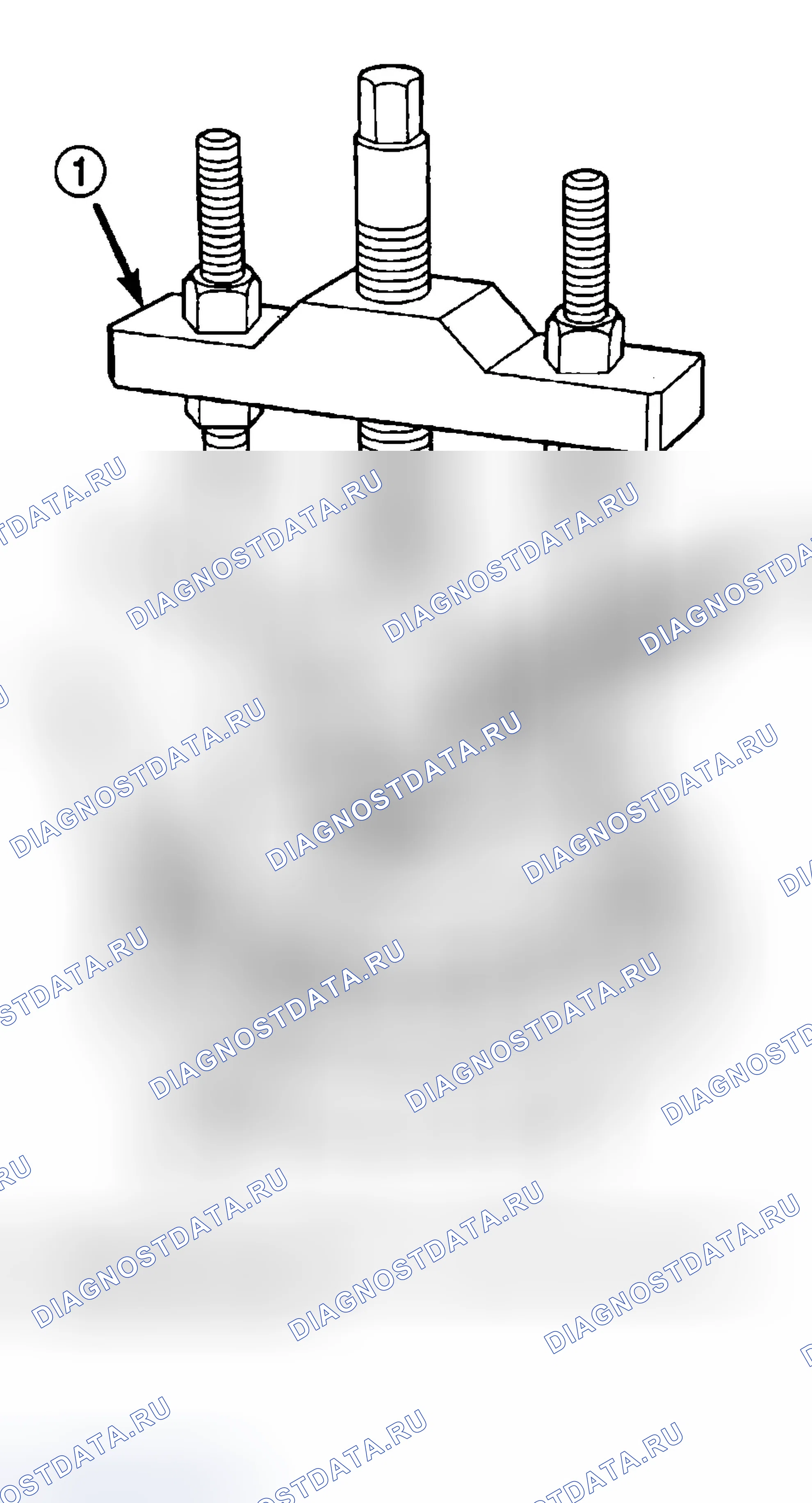 Рис. 248: ДЕМОНТАЖ. Dodge Pickup R1500 