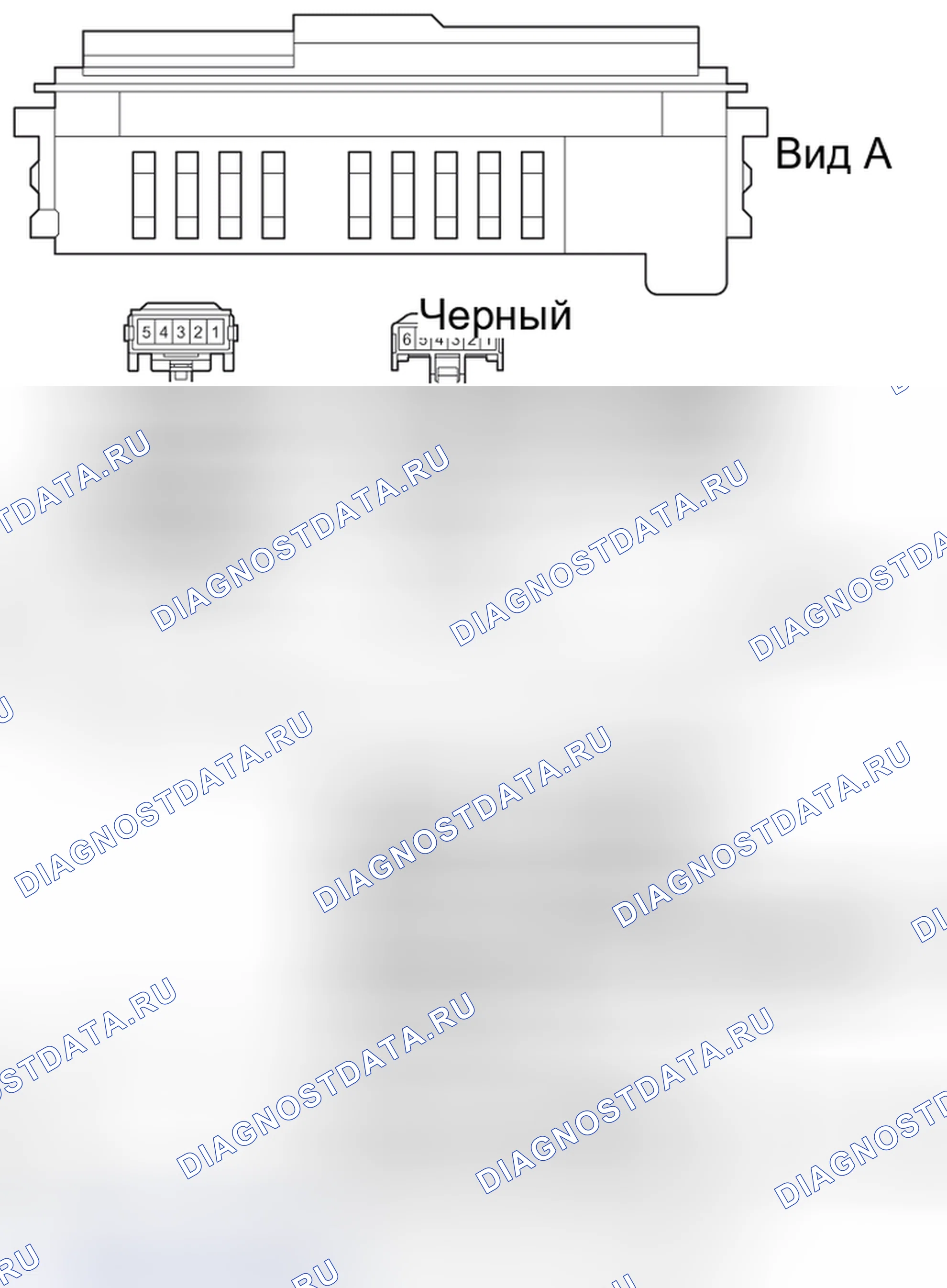 Рис. 298: Расположение разъемов R / B и J / В машинного отделения (3 из 3). Toyota Camry XV40