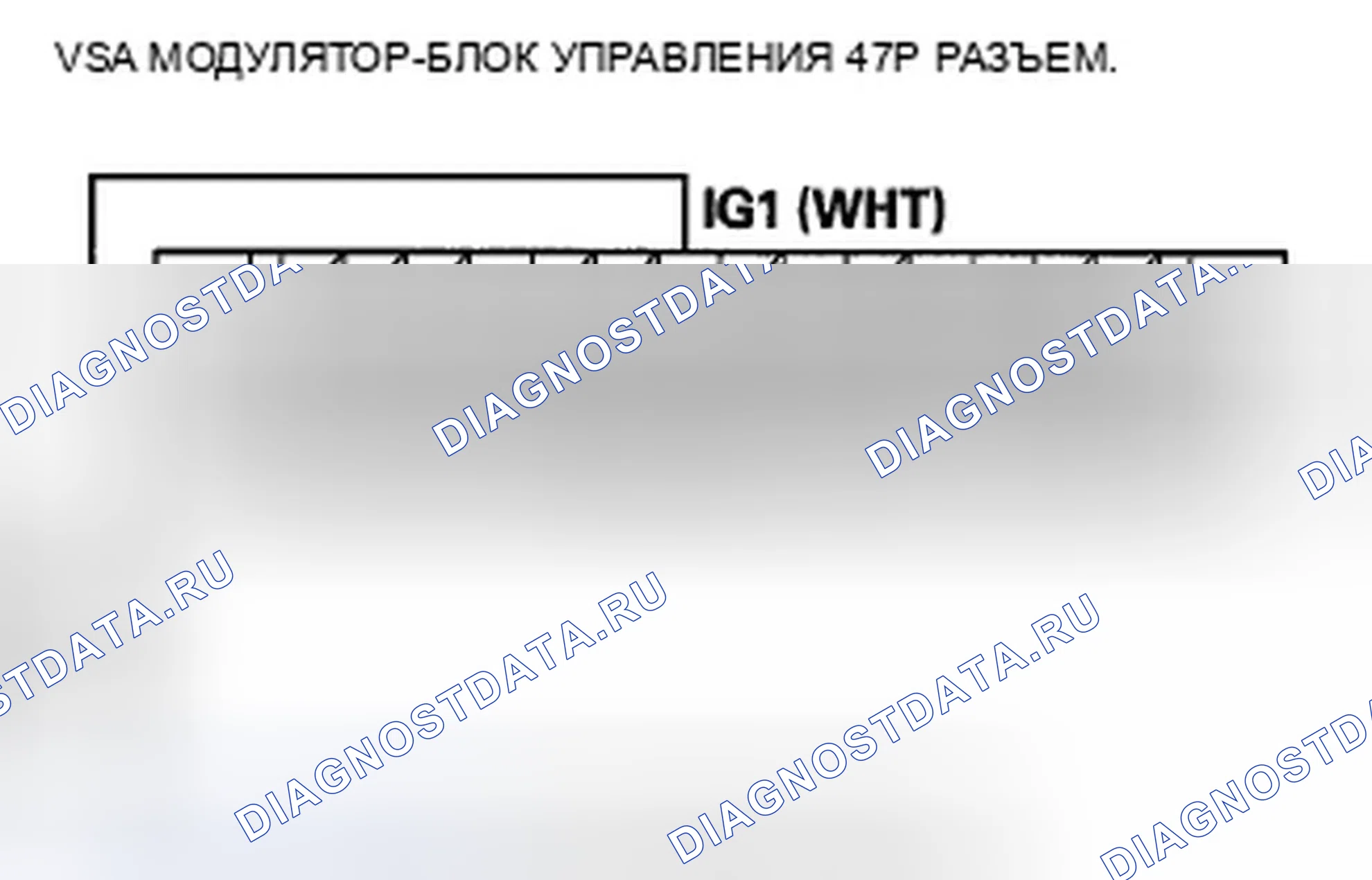 Рис. 126: Индикатор АБС, индикатор тормозной системы и индикатор VSA не гаснут. Acura TSX II
