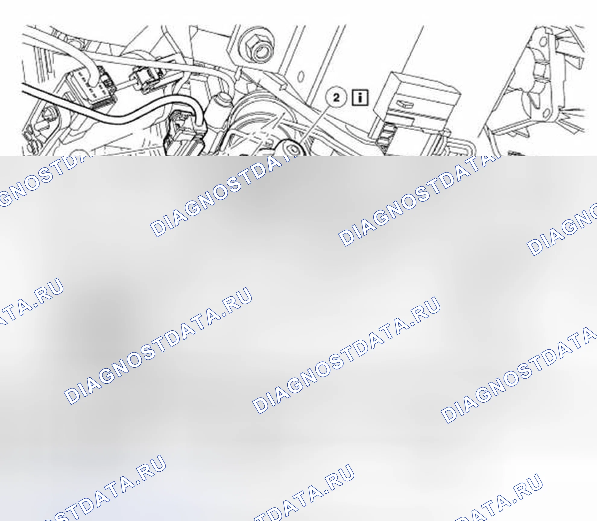 Рис. 148: Переключатель положения педали тормоза (Bpp). Hyundai ix25 II