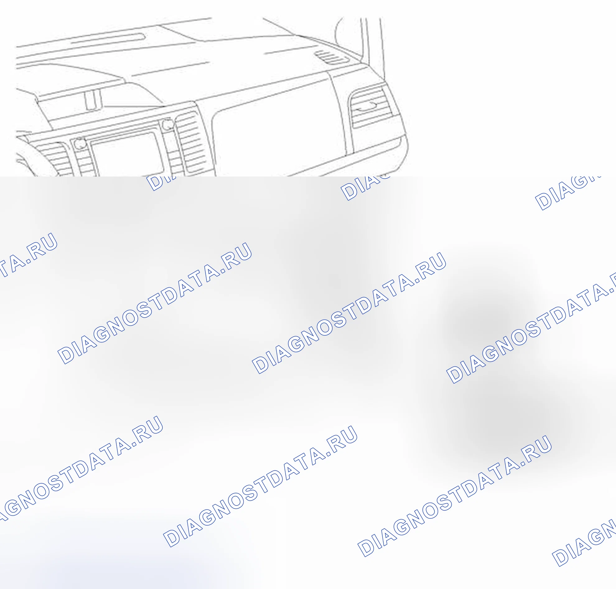 Рис. 219: ИЛЛЮСТРАЦИЯ. Toyota Sienna III