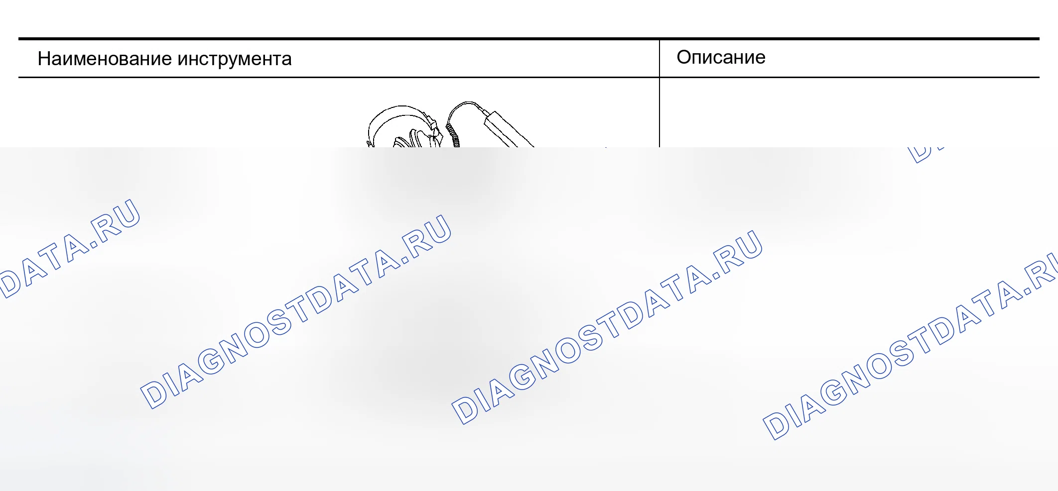 Рис. 113: Инструменты коммерческого обслуживания. Infiniti G35 III