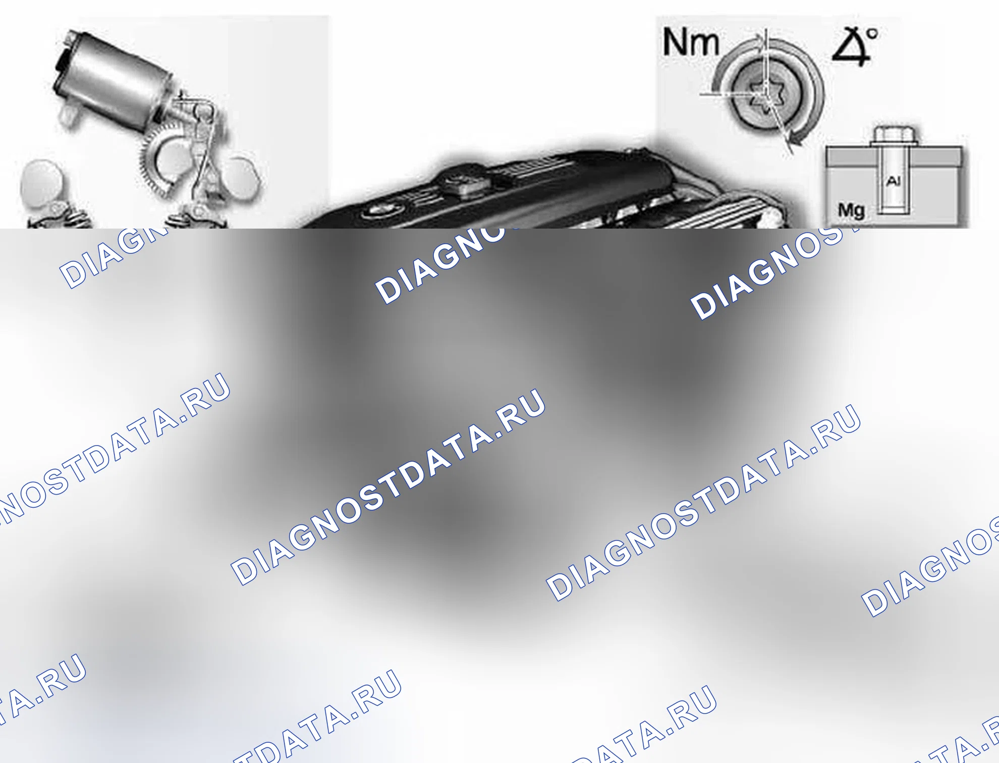 Рис. 427: N52 двигатель E60, E61, E63, E64, E65, E66, E87, E90, E91. BMW Z4 E85/E86 рестайлинг