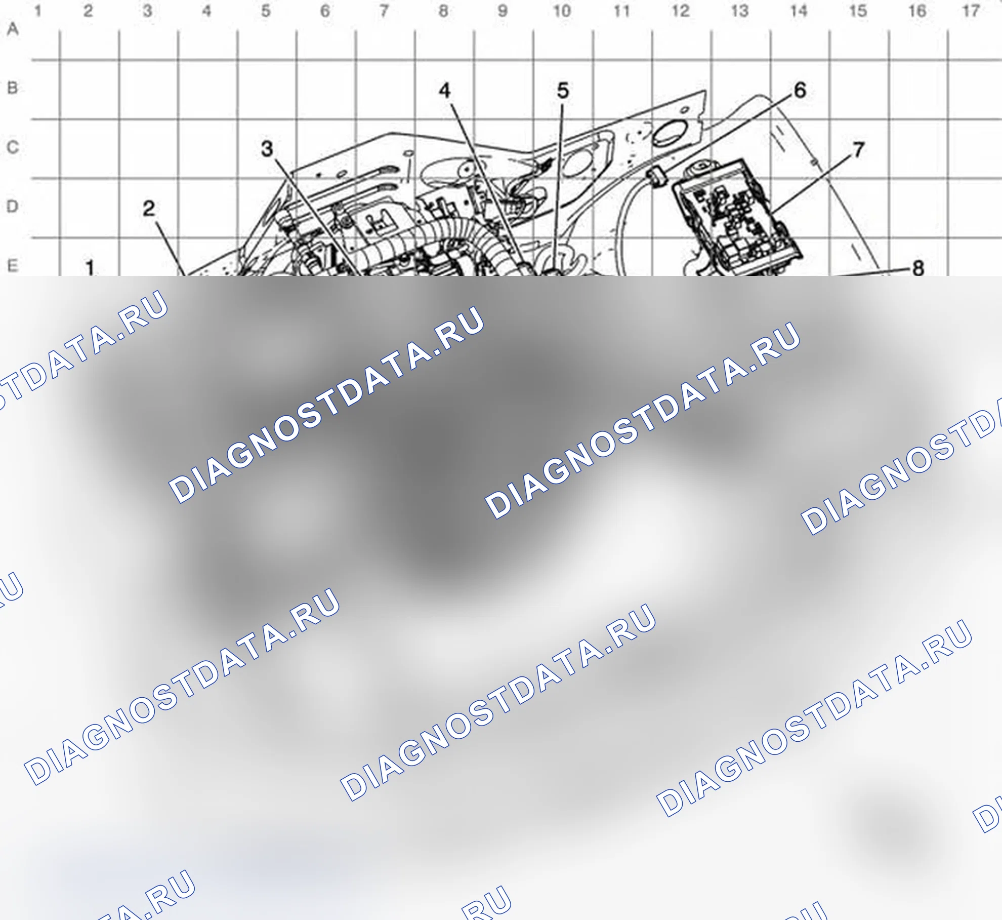 Рис. 86: Виды компонентов питания и заземления. Chevrolet Silverado 2500 HD 