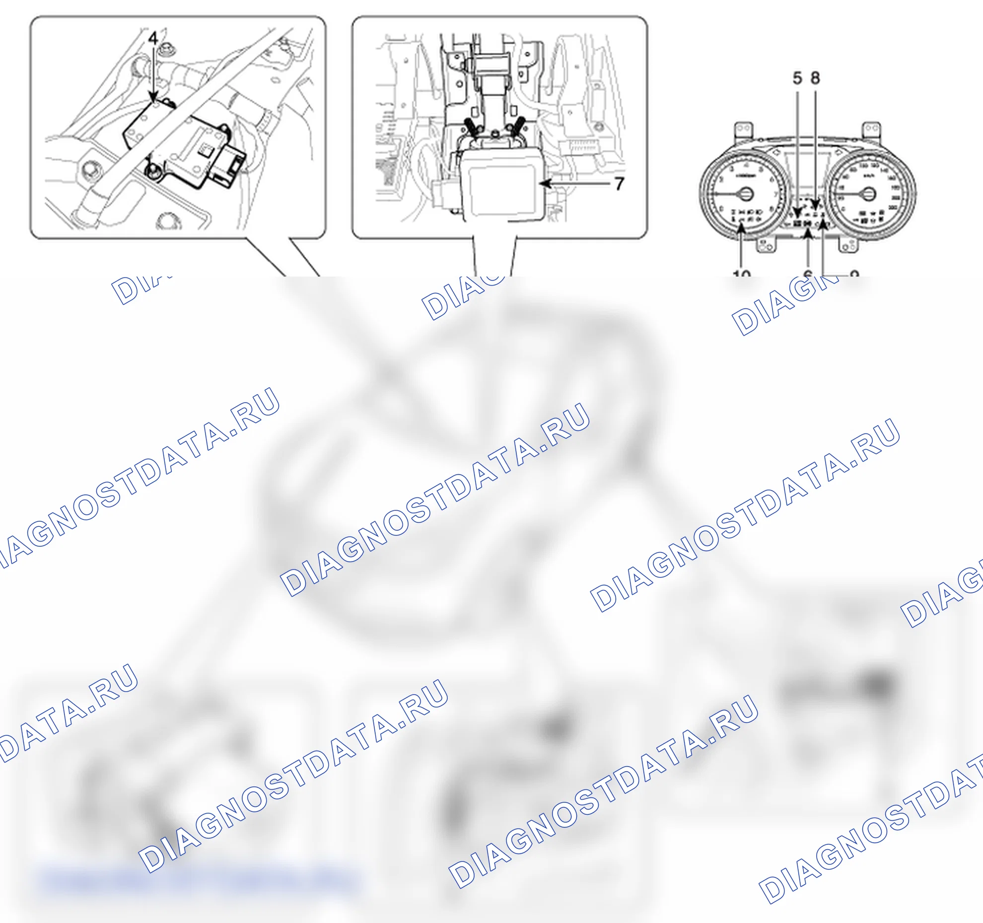 Компоненты и их расположение. Hyundai ix35 EL