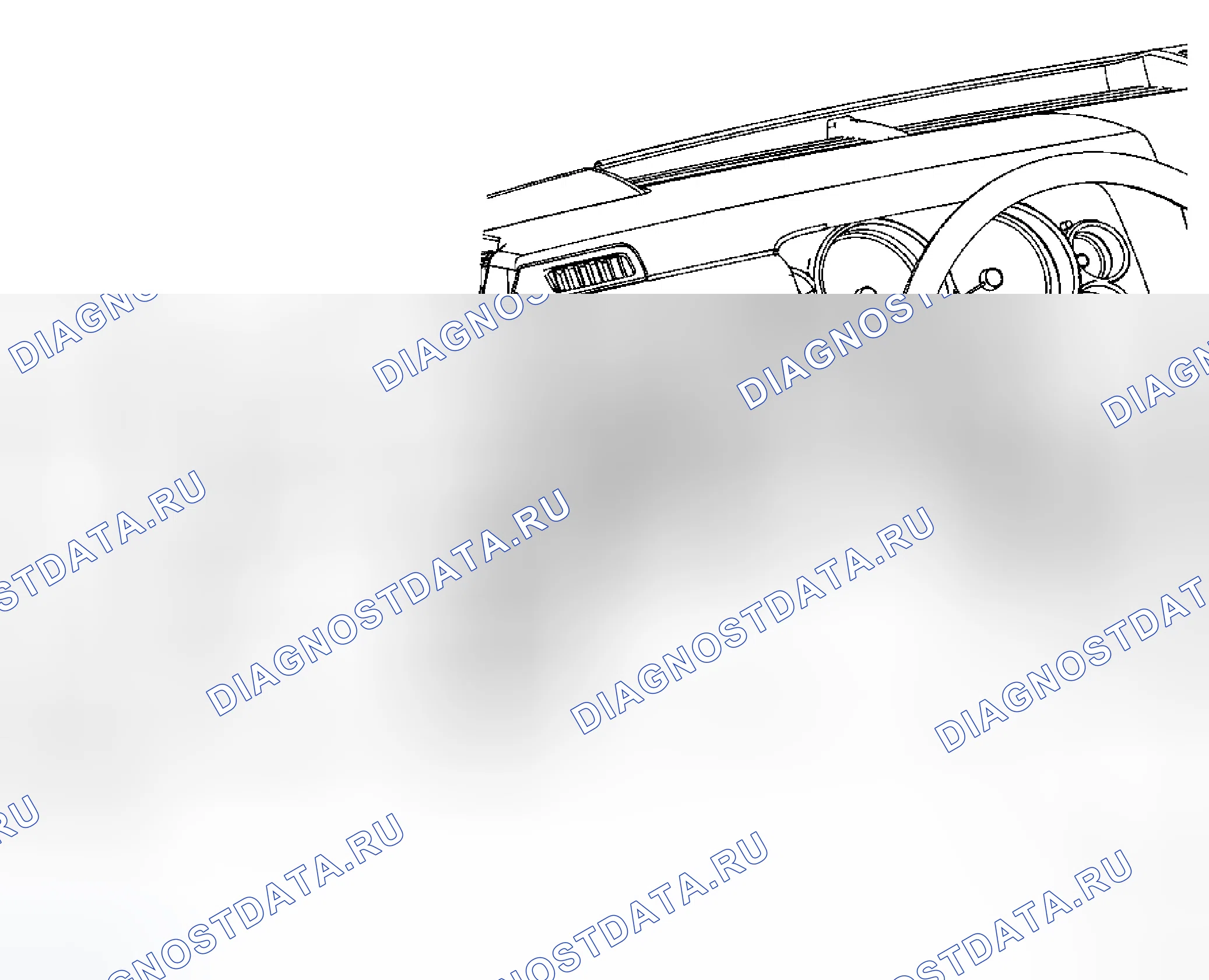 Рис. 4: Замена боковой обрезной панели приборной панели. Hummer H2 I рестайлинг