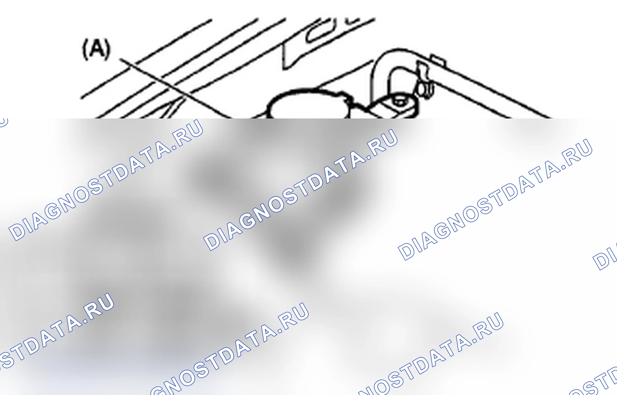 Рис. 32: УРОВЕНЬ ЖИДКОСТИ В ГИДРОУСИЛИТЕЛЕ РУЛЯ. Subaru Impreza WRX STI GR