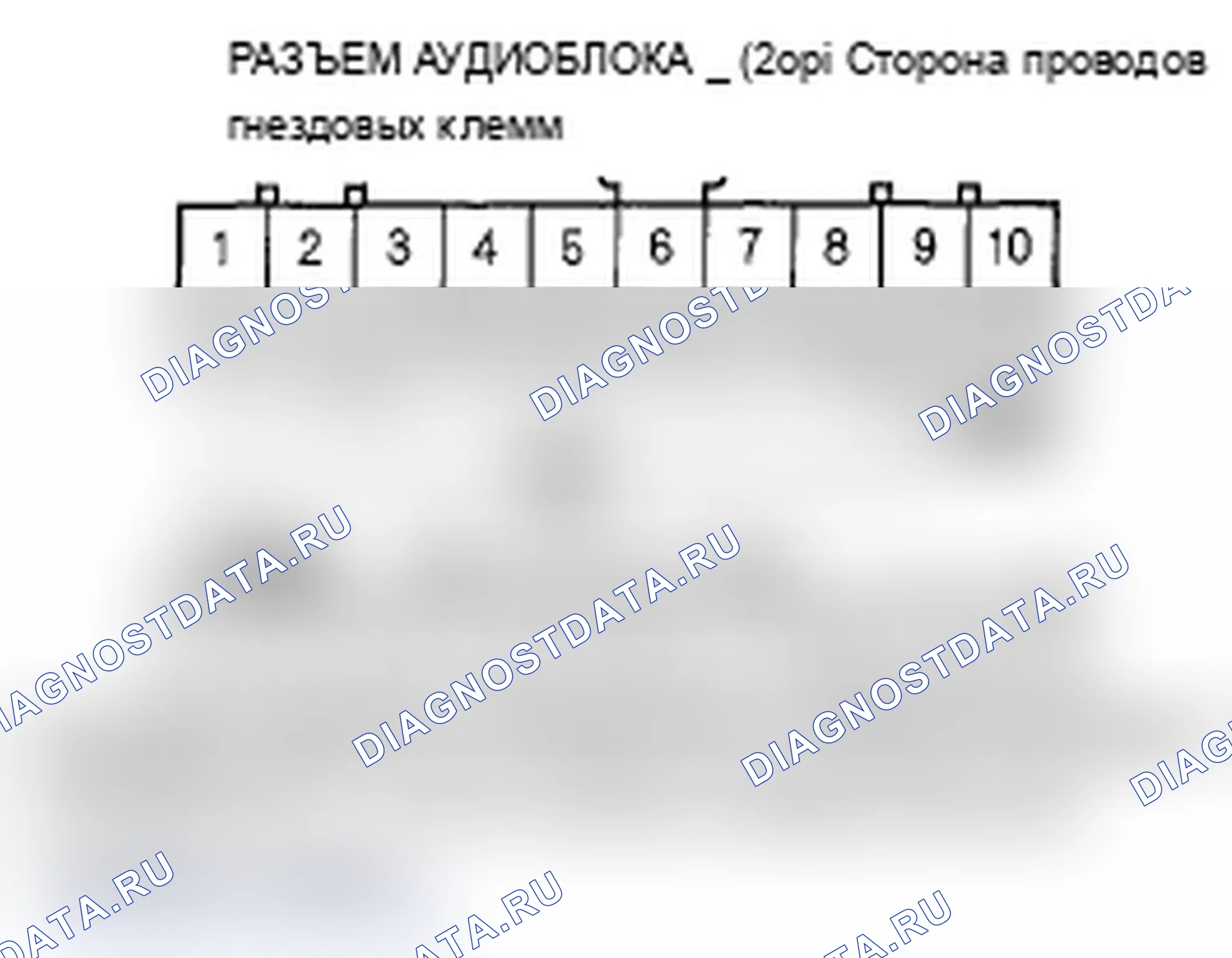 Рис. 96: Подсветка кнопки аудиоблока не работает. Acura RL II