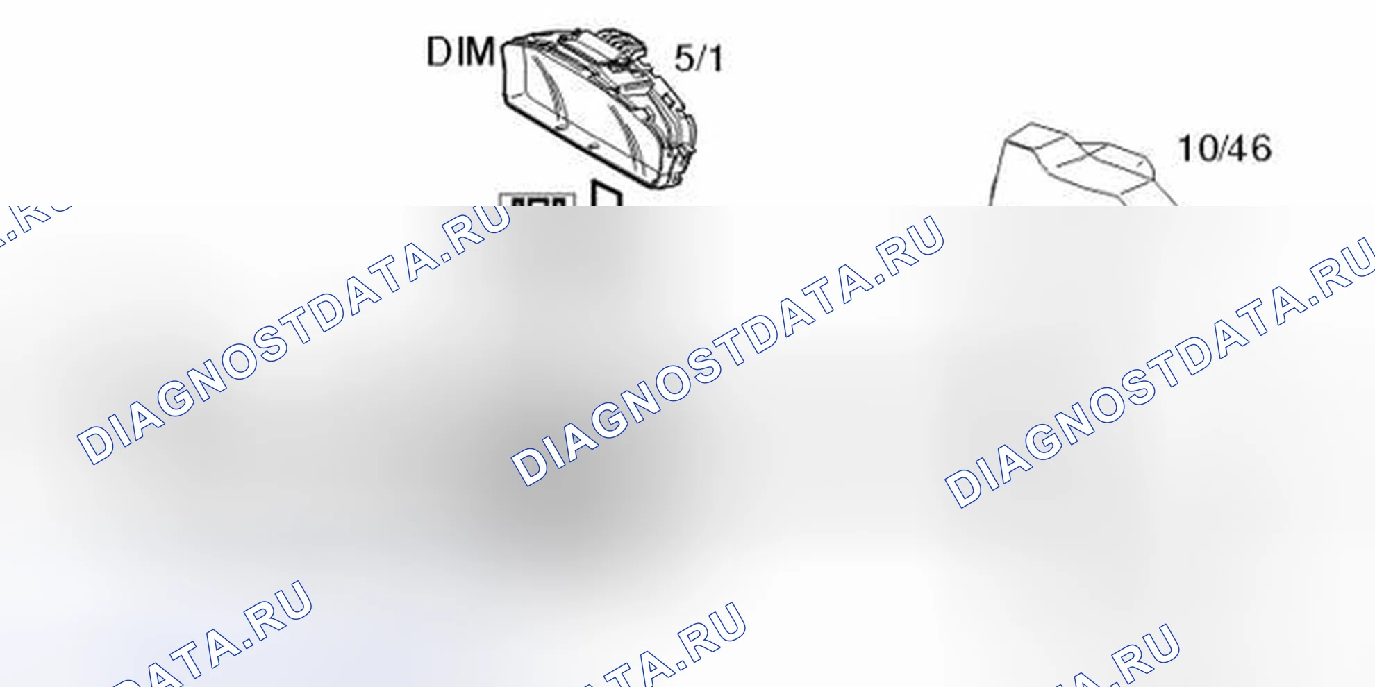 Рис. 186: ЗАДНЯЯ ПРОТИВОТУМАННАЯ ФАРА. Volvo S40 II