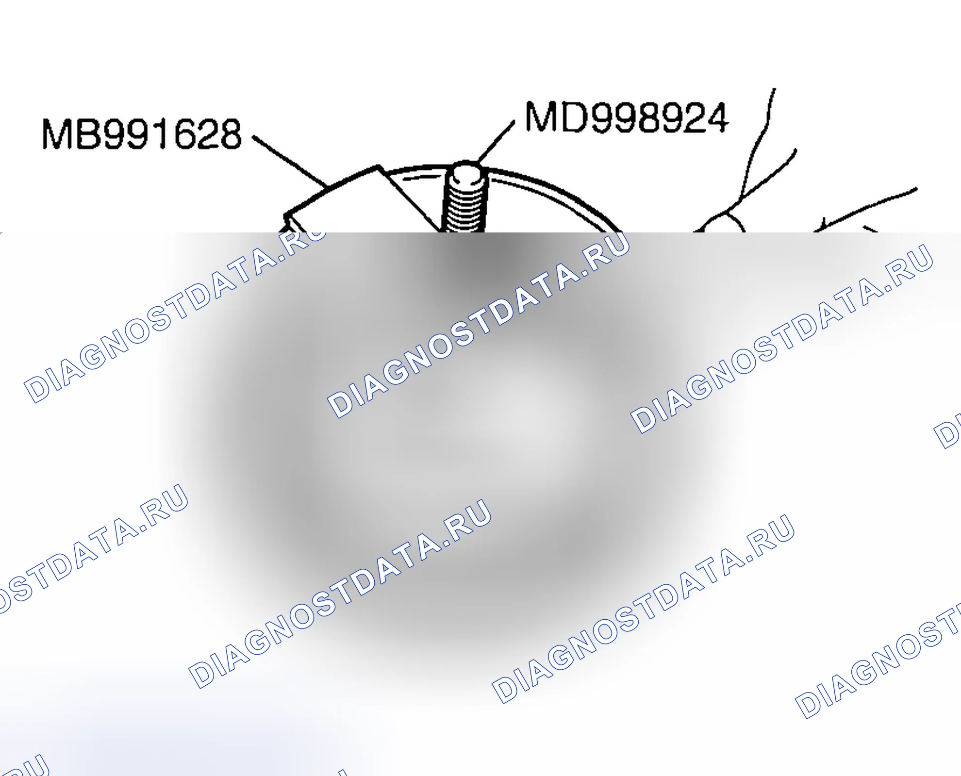 Рис. 653: > > D < < УСТАНОВКА СТОПОРНОГО КОЛЬЦА. Mazda MX-5 NA