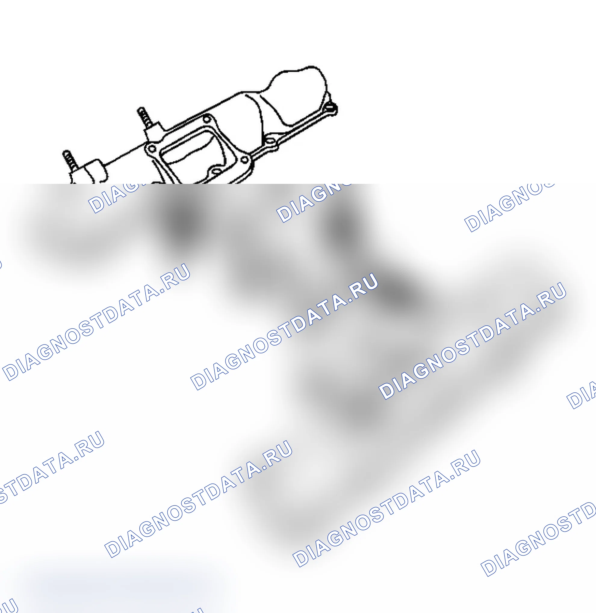 Рис. 818: Очистка и осмотр впускного коллектора. Chevrolet Silverado 1500 