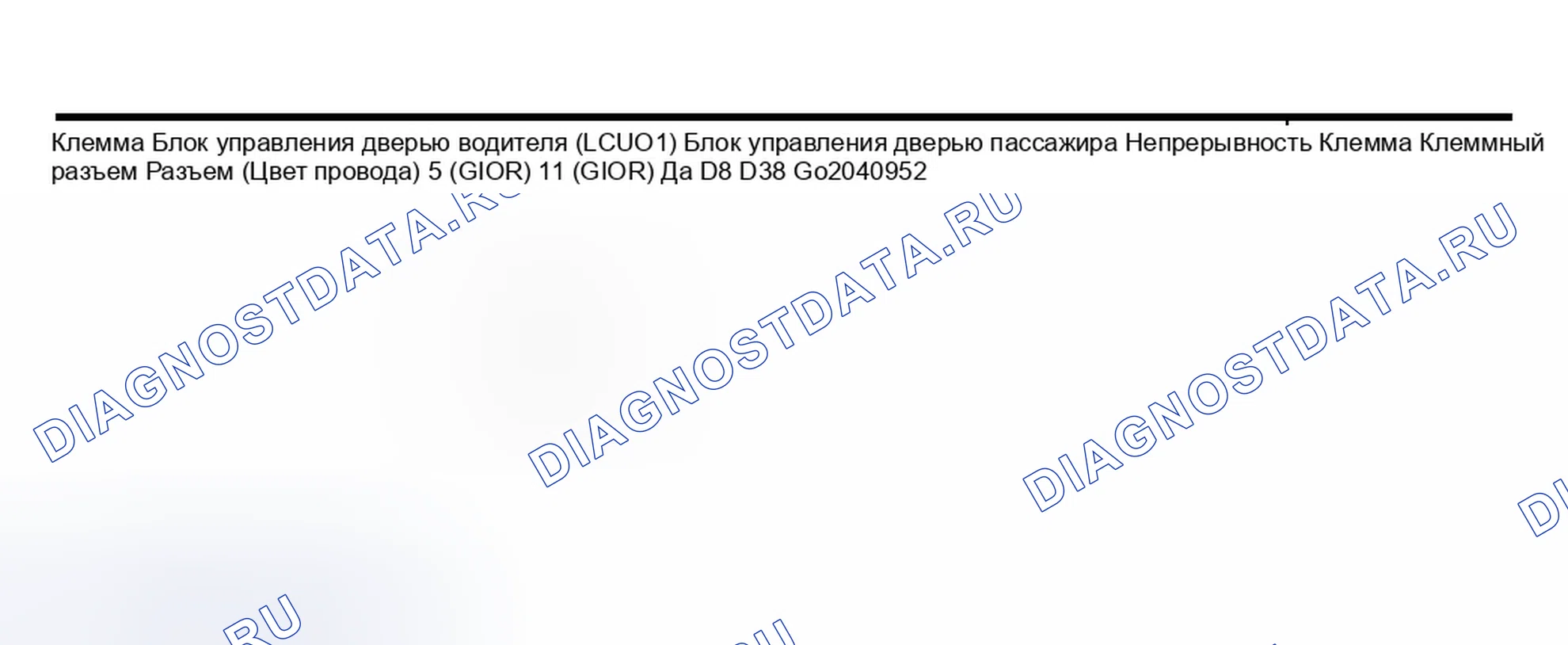 Рис. 15: Проверка линии связи. Infiniti Q45 III