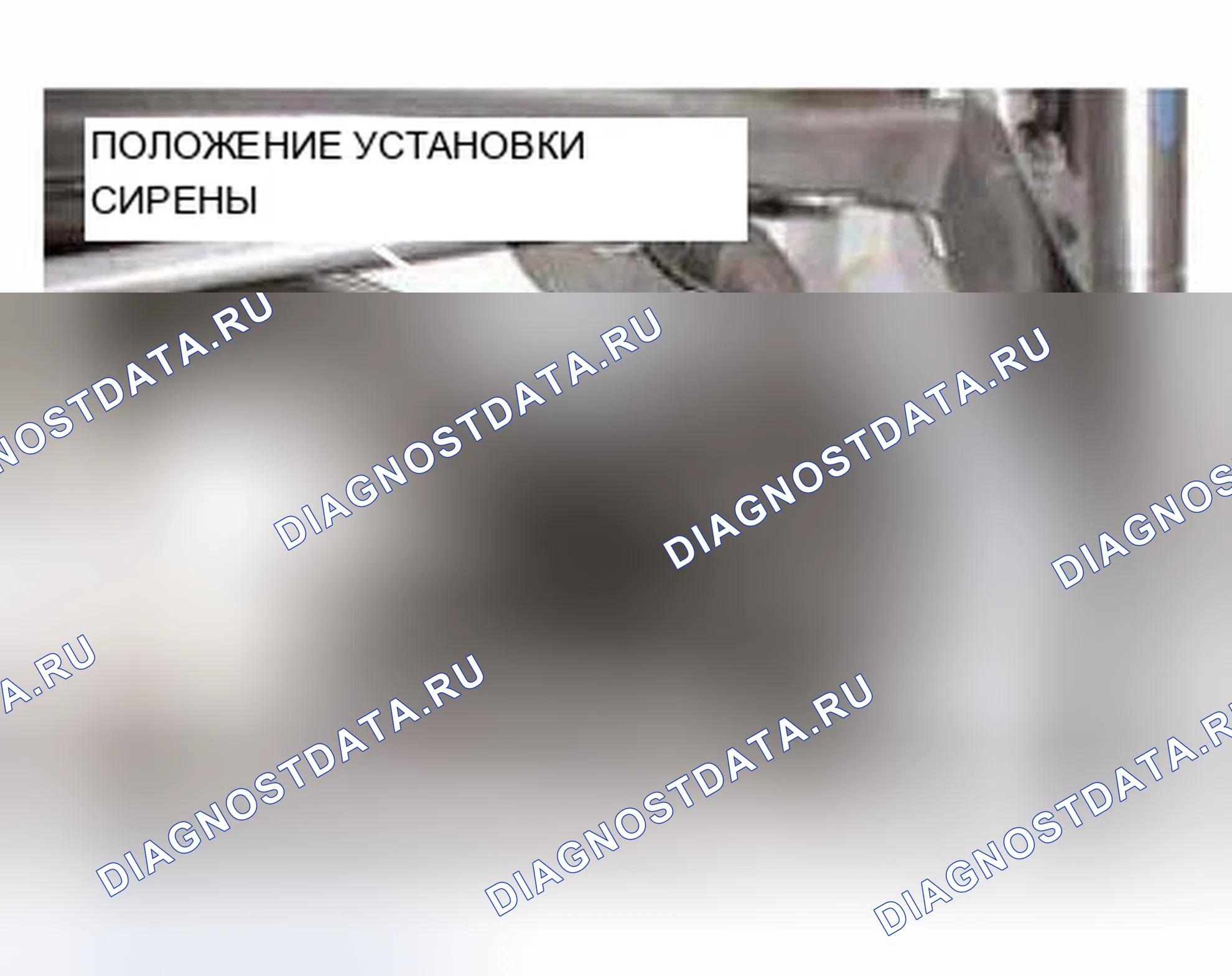 Рис. 105: Сирена тревоги. BMW X5 E53