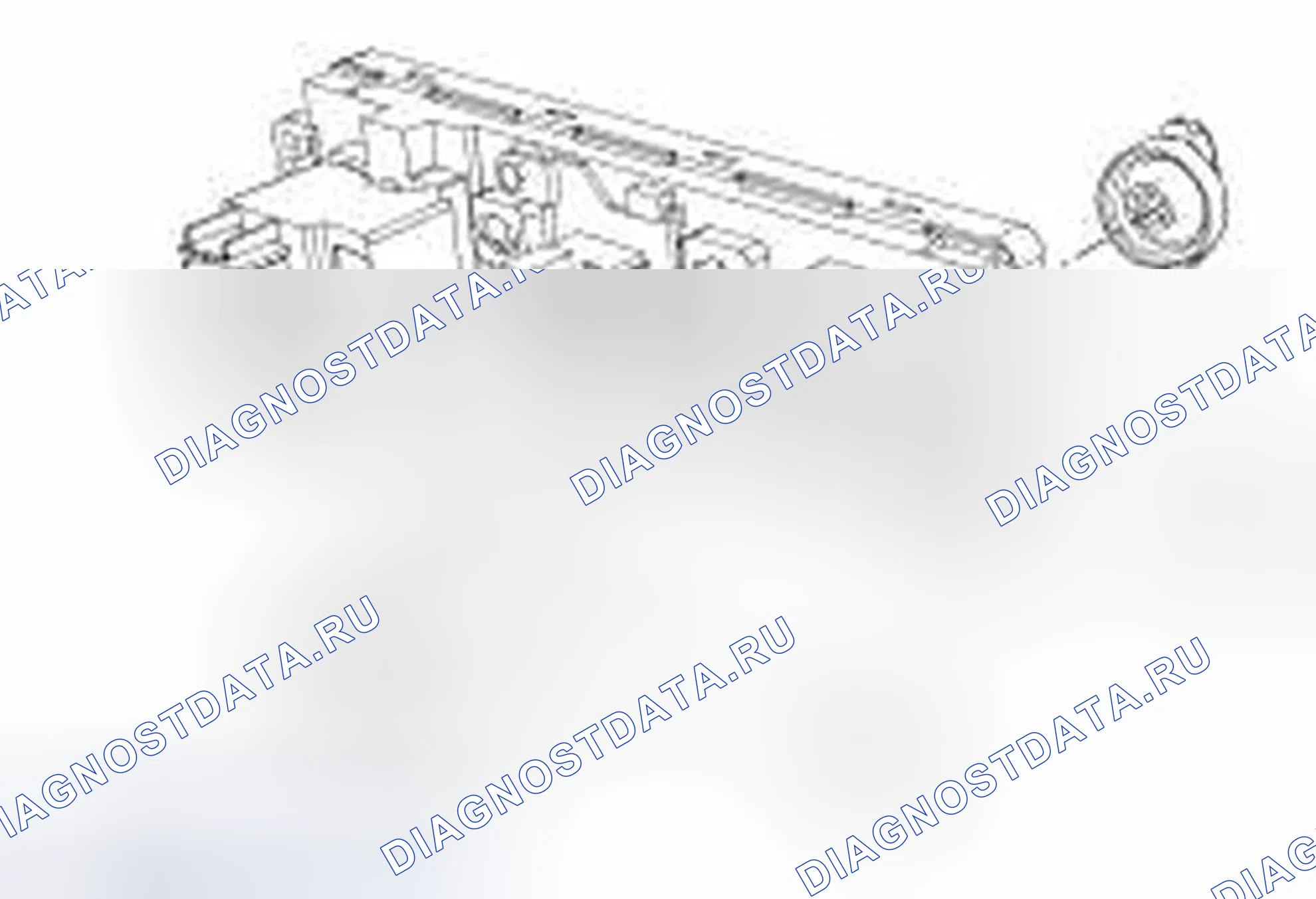 Рис. 134: Переключатель двигателя воздуходувки. Ford Ranger II рестайлинг