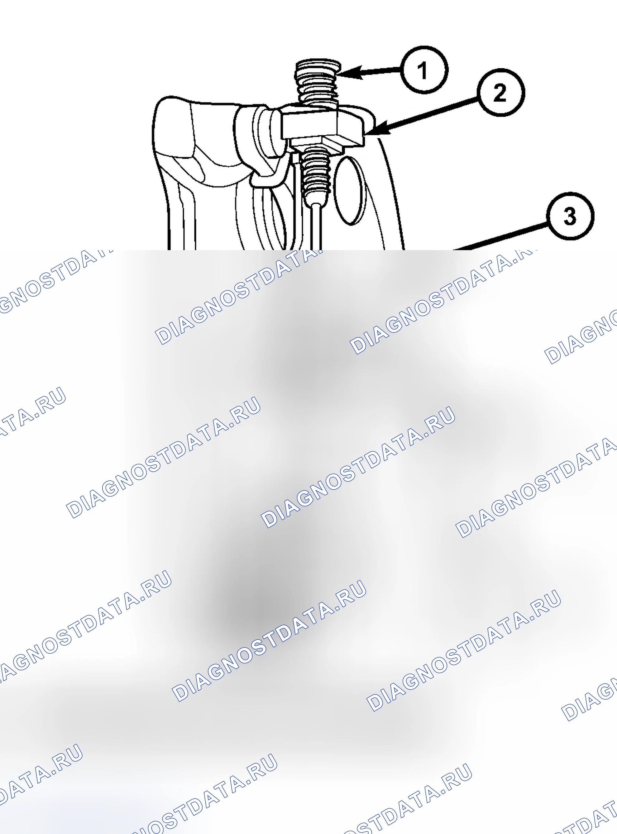 Рис. 22: РЕГУЛИРОВКА СИНХРОНИЗИРУЮЩЕГО КАБЕЛЯ. Dodge Grand Caravan IV