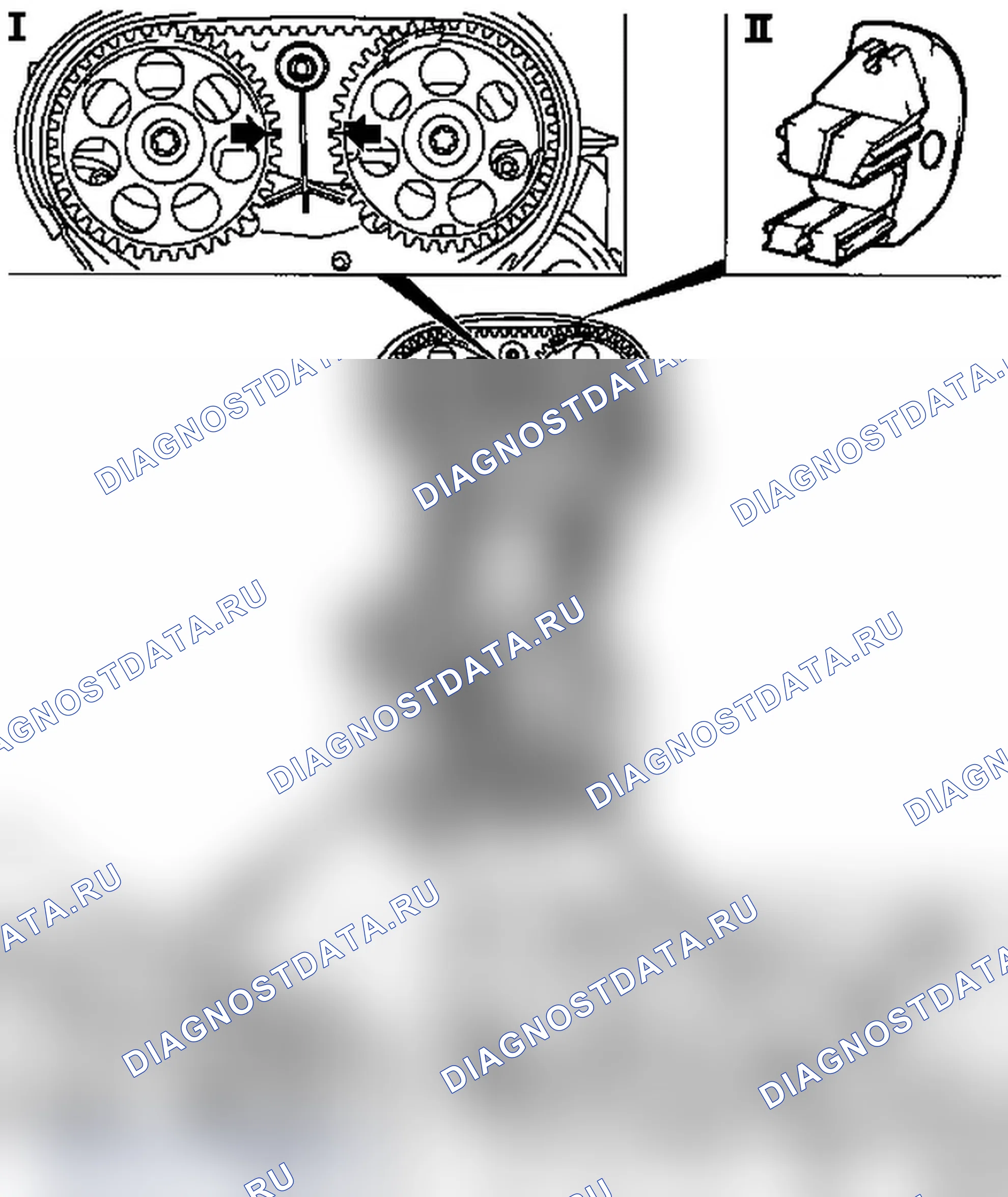 Демонтаж и монтаж коленчатого вала (Z 16 XE). Opel Signum I рестайлинг