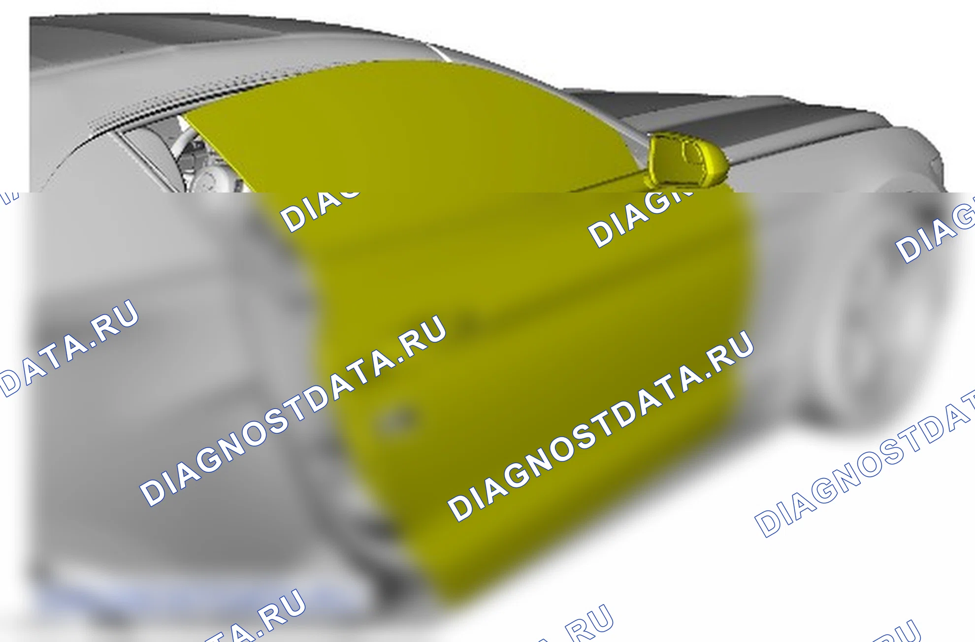 Регулировка оконного стекла задней четверти. Ford Mustang VI