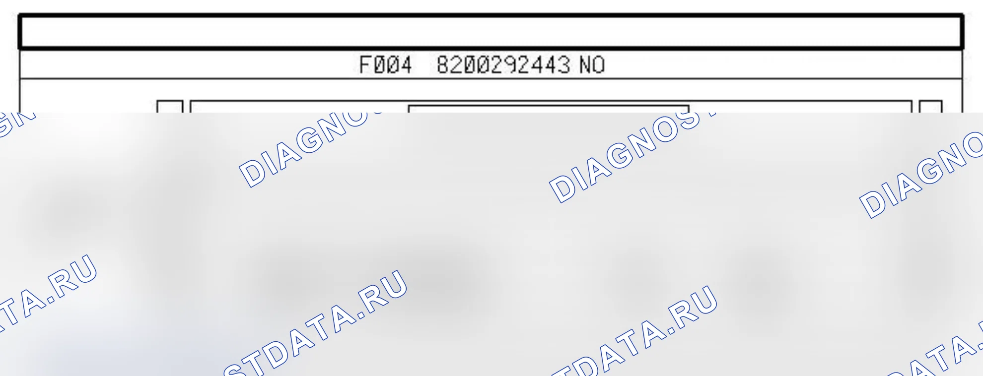 Распиновка разъёма 653 — Дисп.для инд. врем.,наружн.темп.и инф. радиотел.. Renault Kangoo II-BeBop