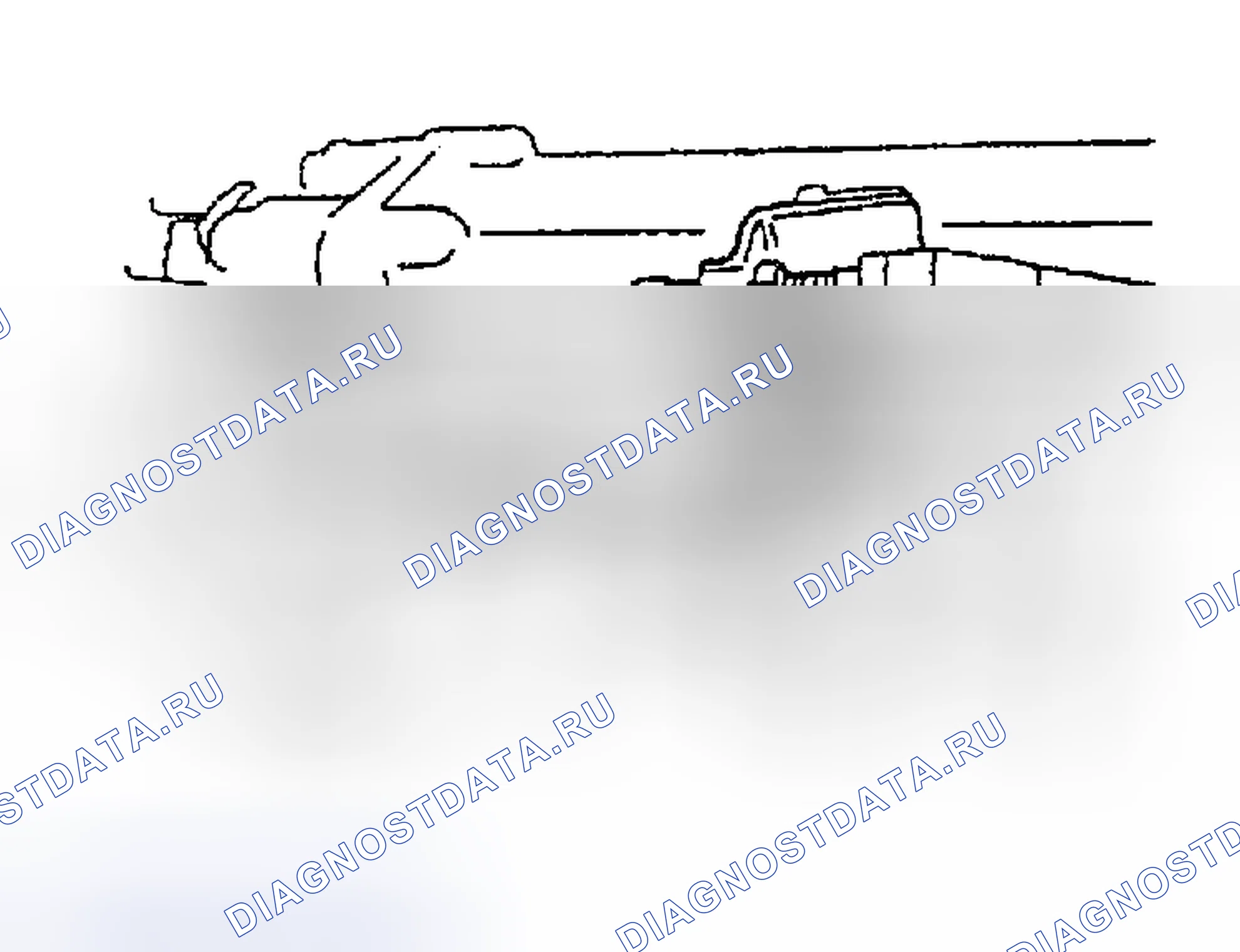 Рис. 11: Регулировка троса дроссельной заслонки A / T (для автомобиля А / Т). Suzuki Vitara I