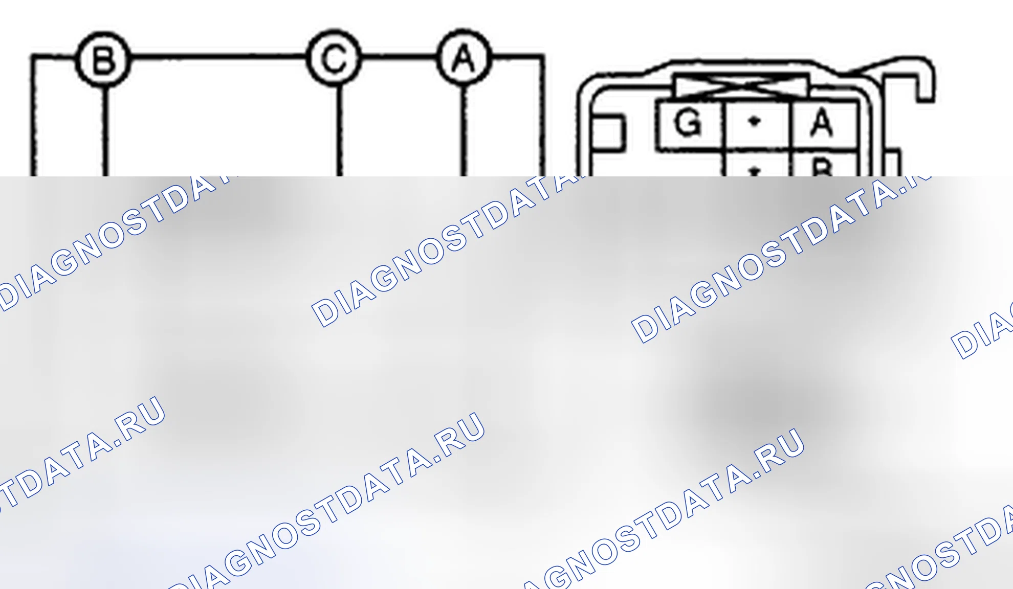 Рис. 60: ПРОВЕРКА ВНЕШНЕГО ЗЕРКАЛА ПИТАНИЯ. Mazda CX-7 I