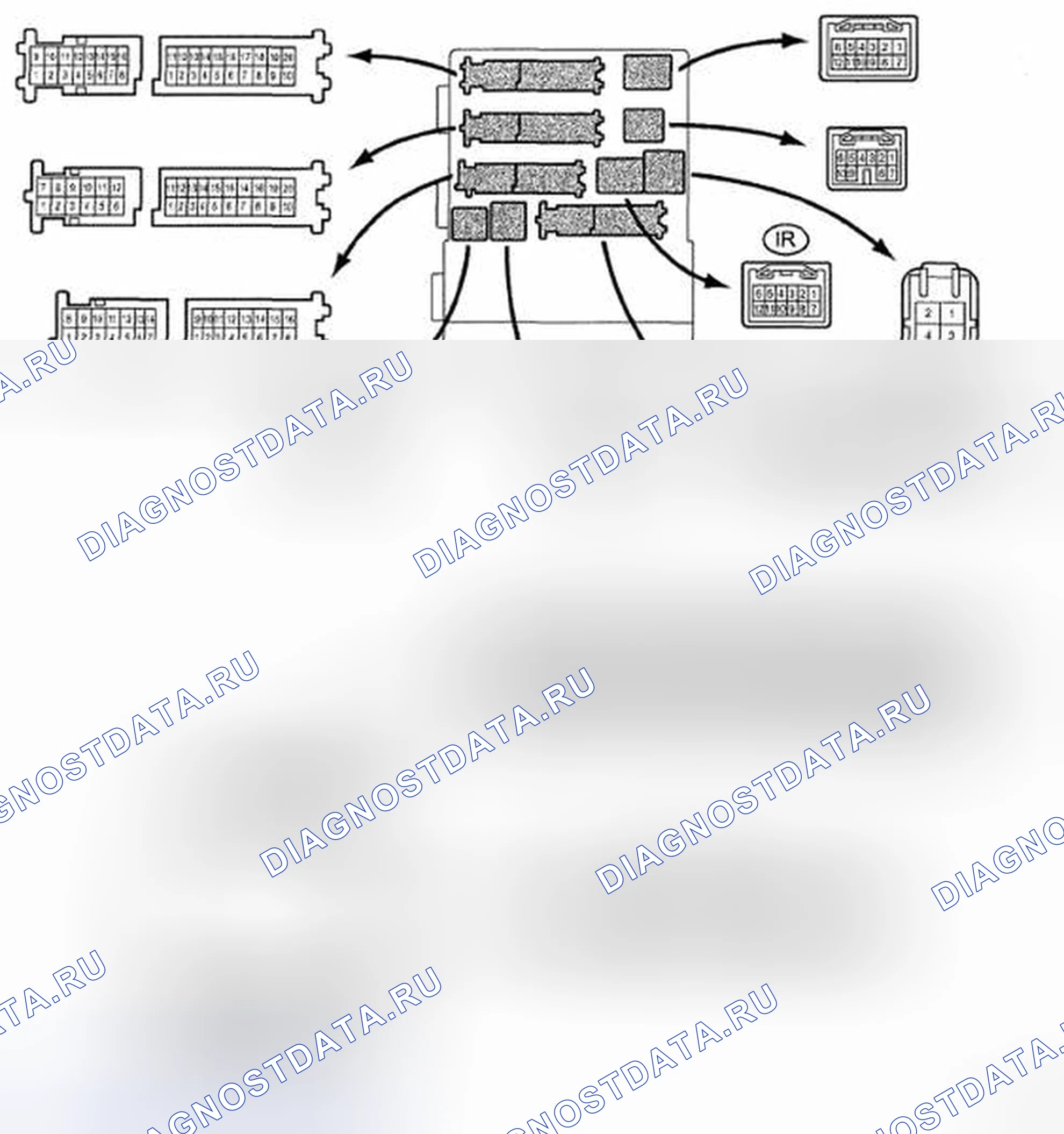 Рис. 49: ПРОЦЕДУРА КОНТРОЛЯ. Toyota Avalon XX30 рестайлинг