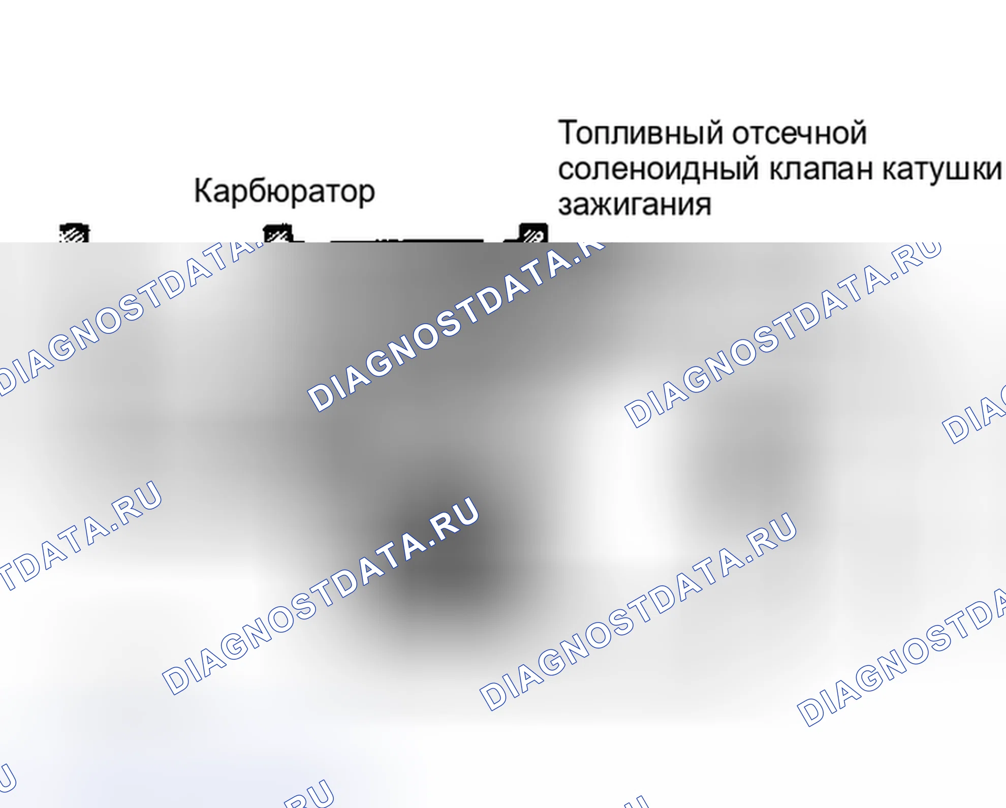 Рис. 2: Замедляющая система отсечки топлива (Land Cruiser). Toyota Land Cruiser 60