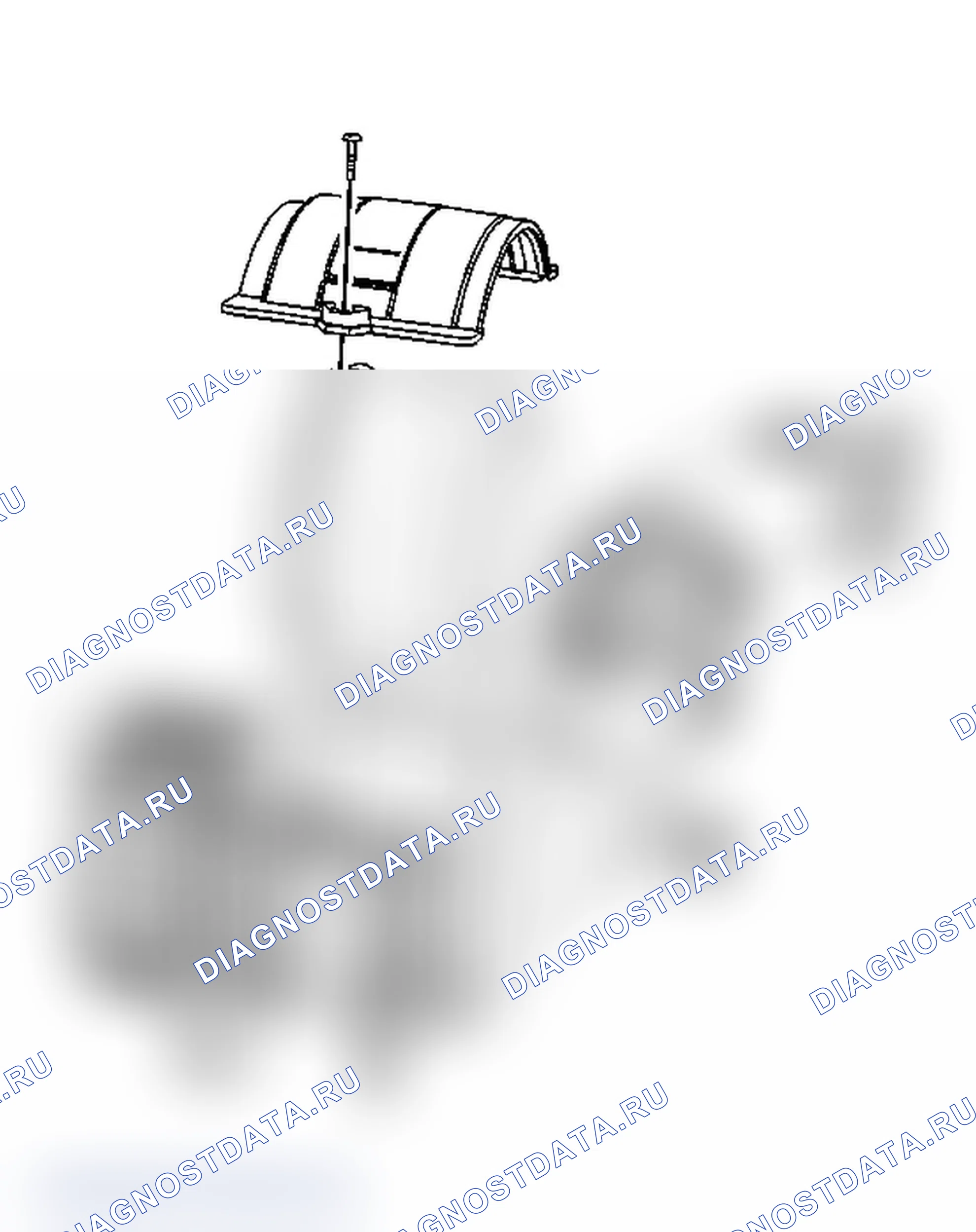 Рис. 254: Порядок демонтажа. Chevrolet Silverado 1500 