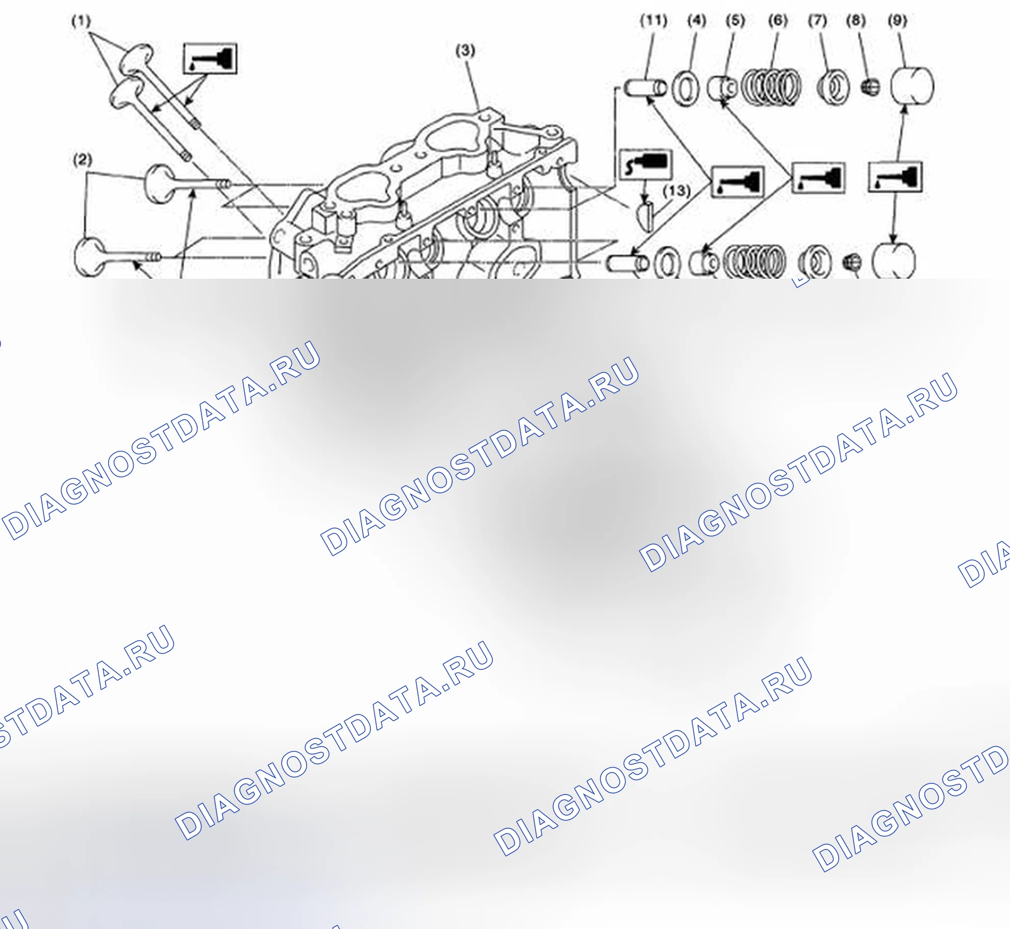 Рис. 309: СБОРКА. Subaru Legacy BL/BP рестайлинг