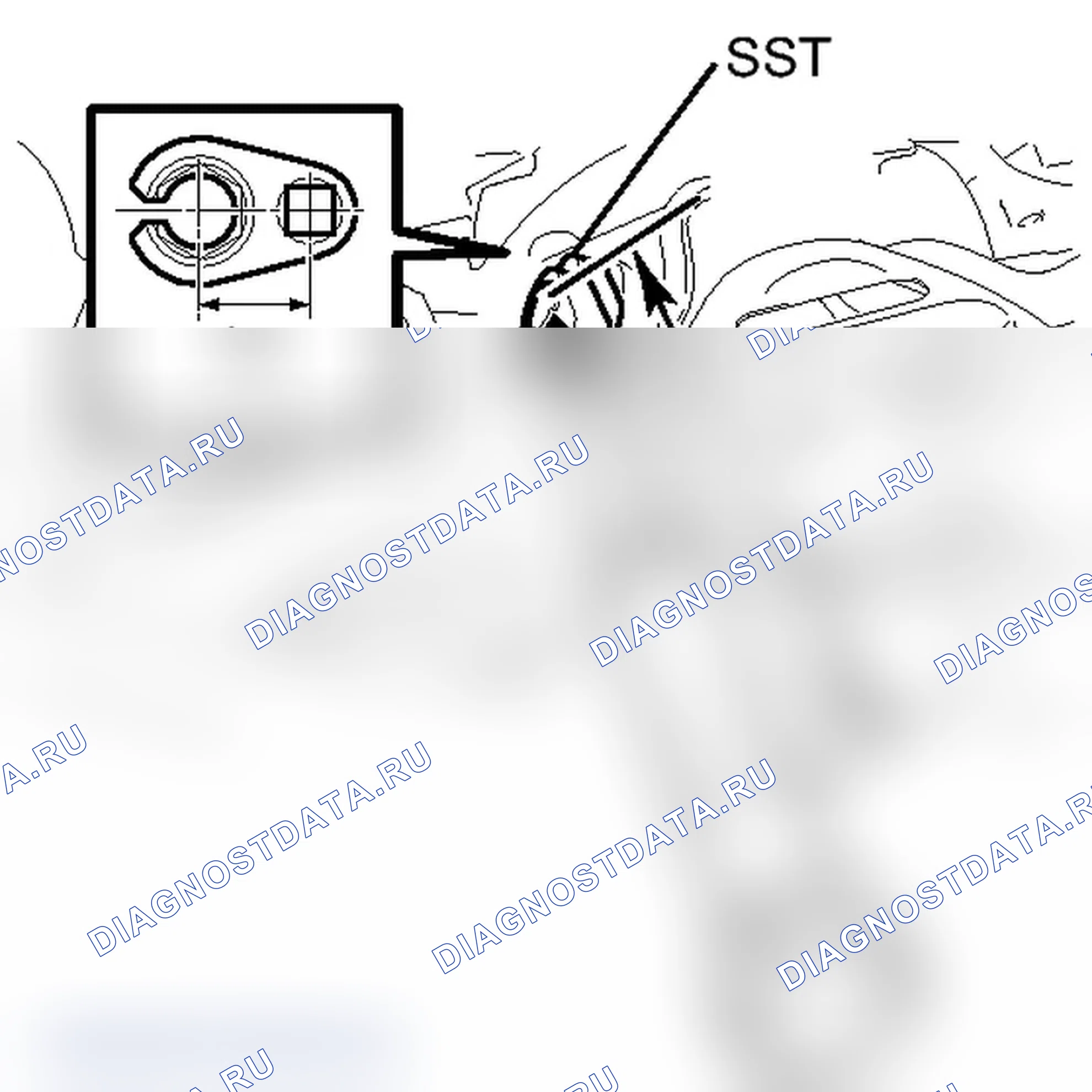 Рис. 214: УСТАНОВКА. Toyota Prius V I