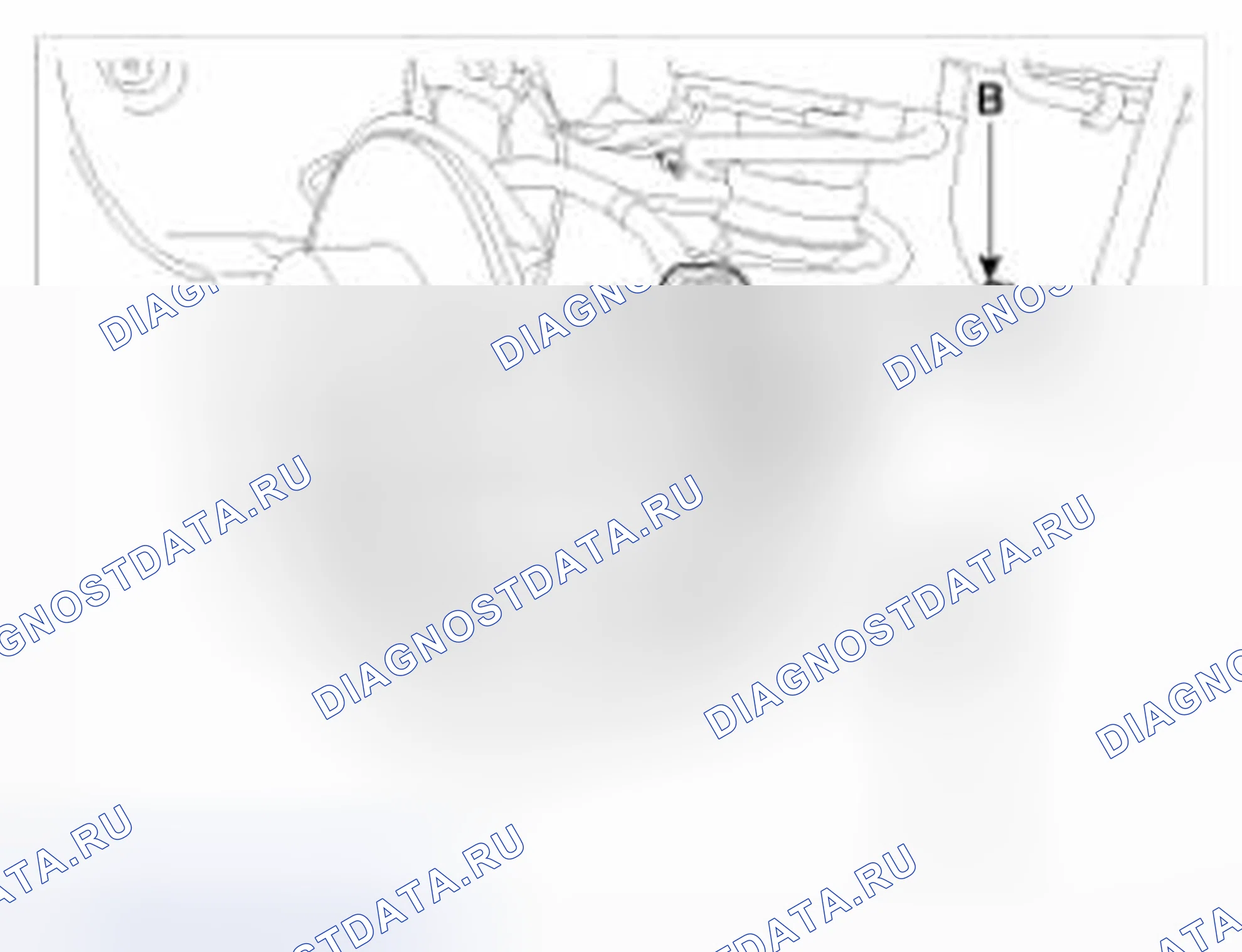 Рис. 144: Задние тормозные колодки. BMW 6 серия F06/F13/F12