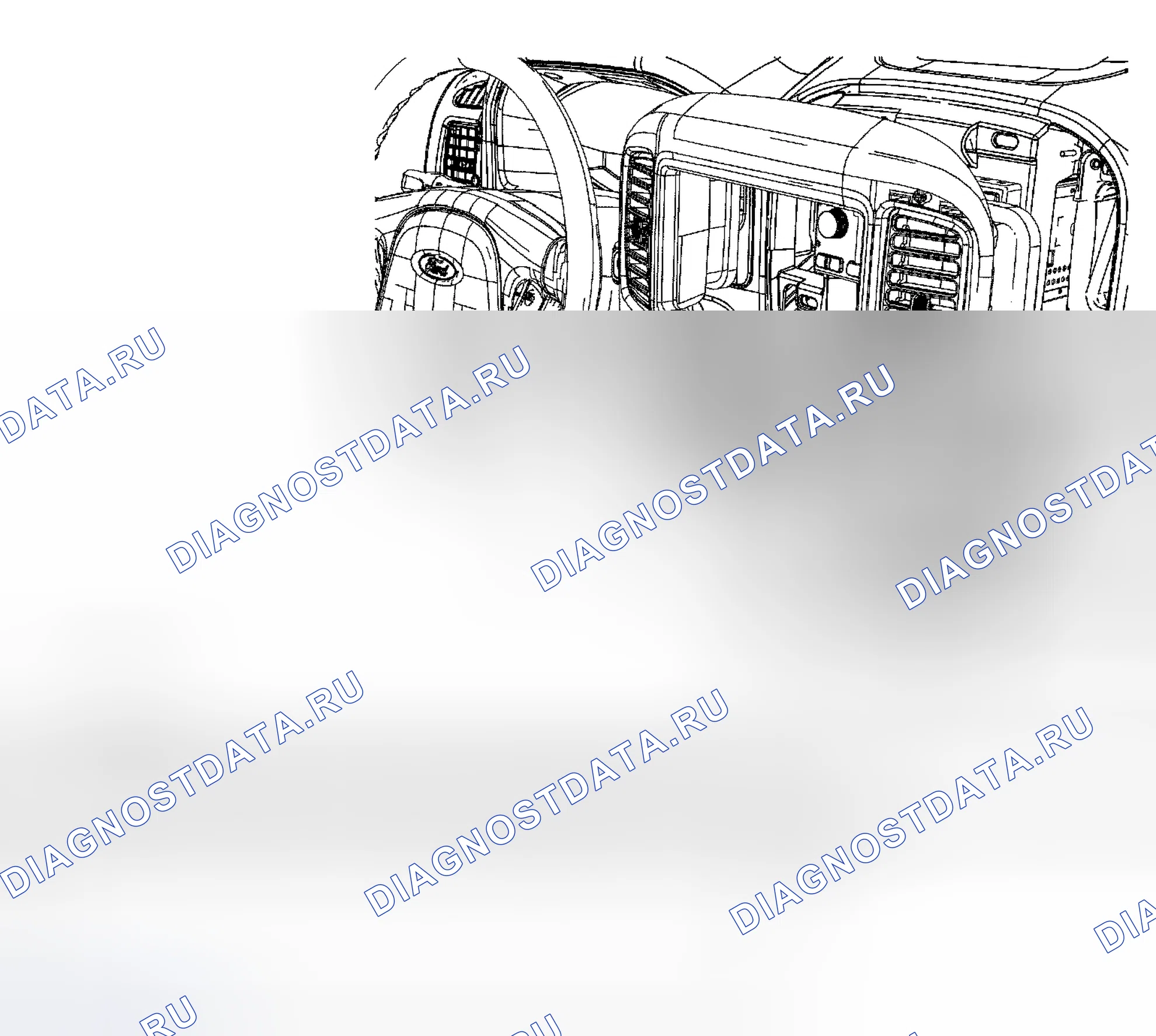 Рис. 149: Индикатор деактивации подушки безопасности пассажира (PAD). Hyundai Matrix I