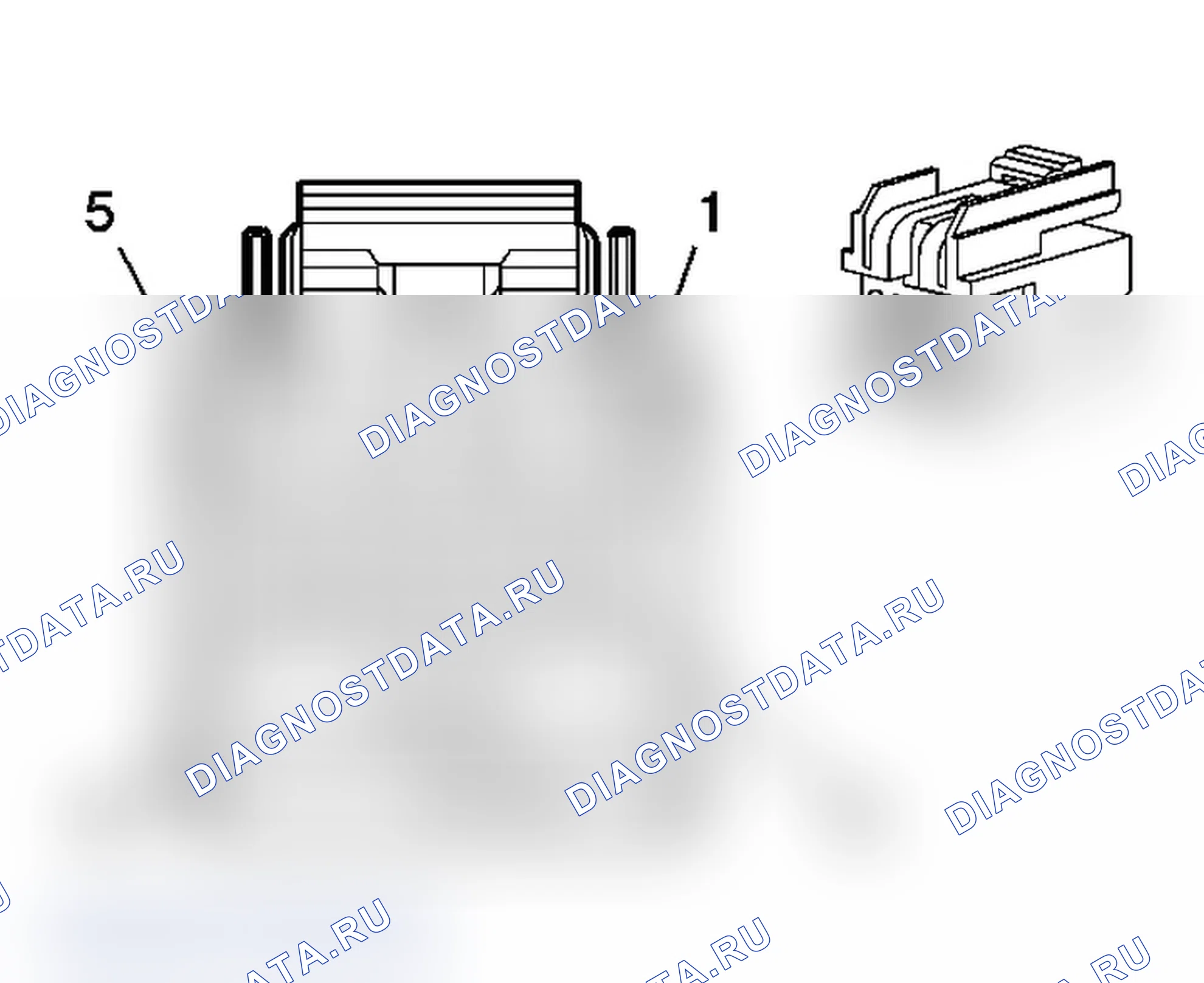 Рис. 475: Модуль климат-контроля сиденья X2 (KB6). Chevrolet Tahoe III