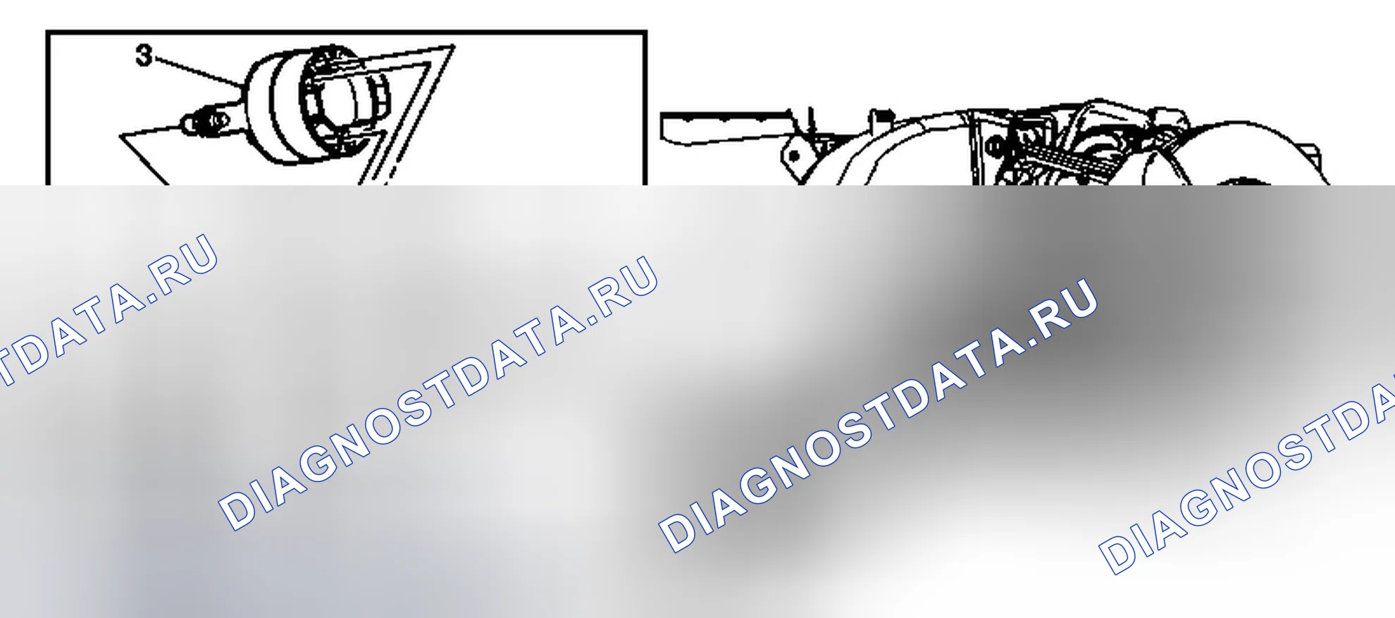 Рис. 3: Замена датчика заднего положения электронной подвески (ZR1). Chevrolet Corvette C6