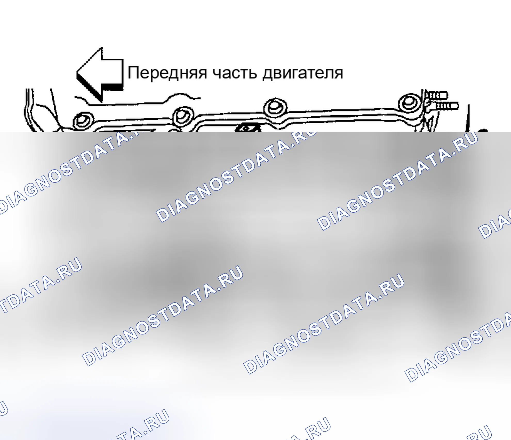 Рис. 41: Топливная трубка. Nissan Maxima A33
