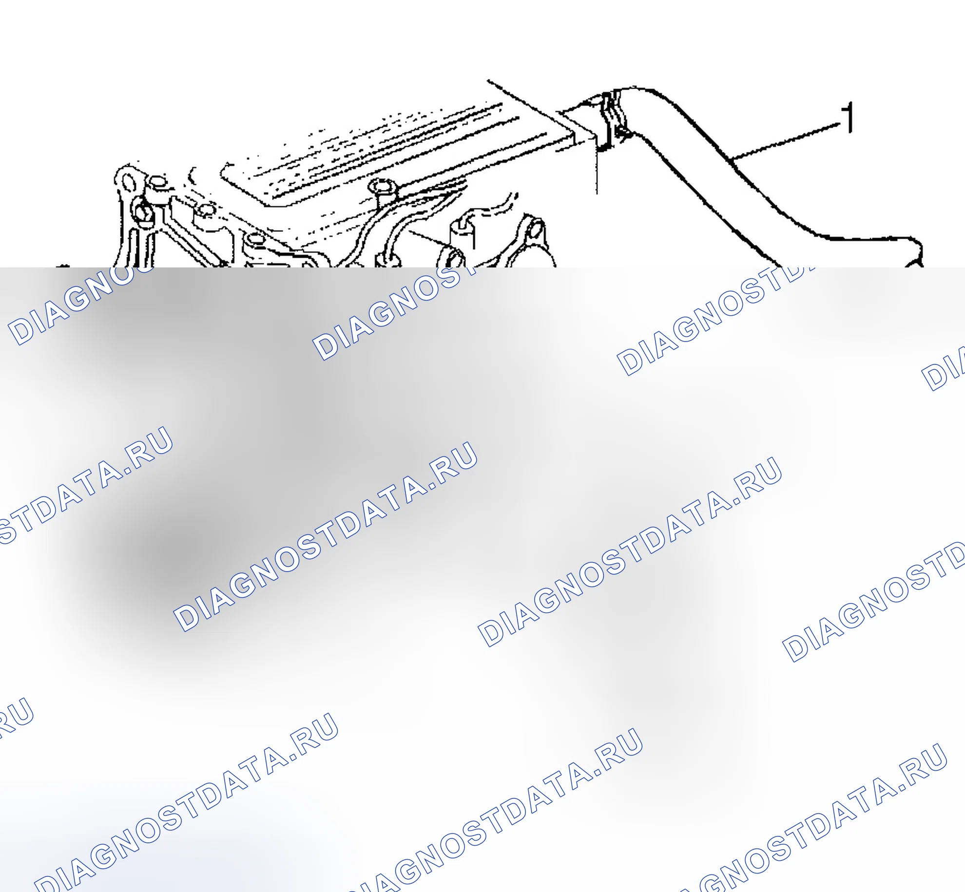 Рис. 2: Порядок демонтажа. Chevrolet Cavalier III