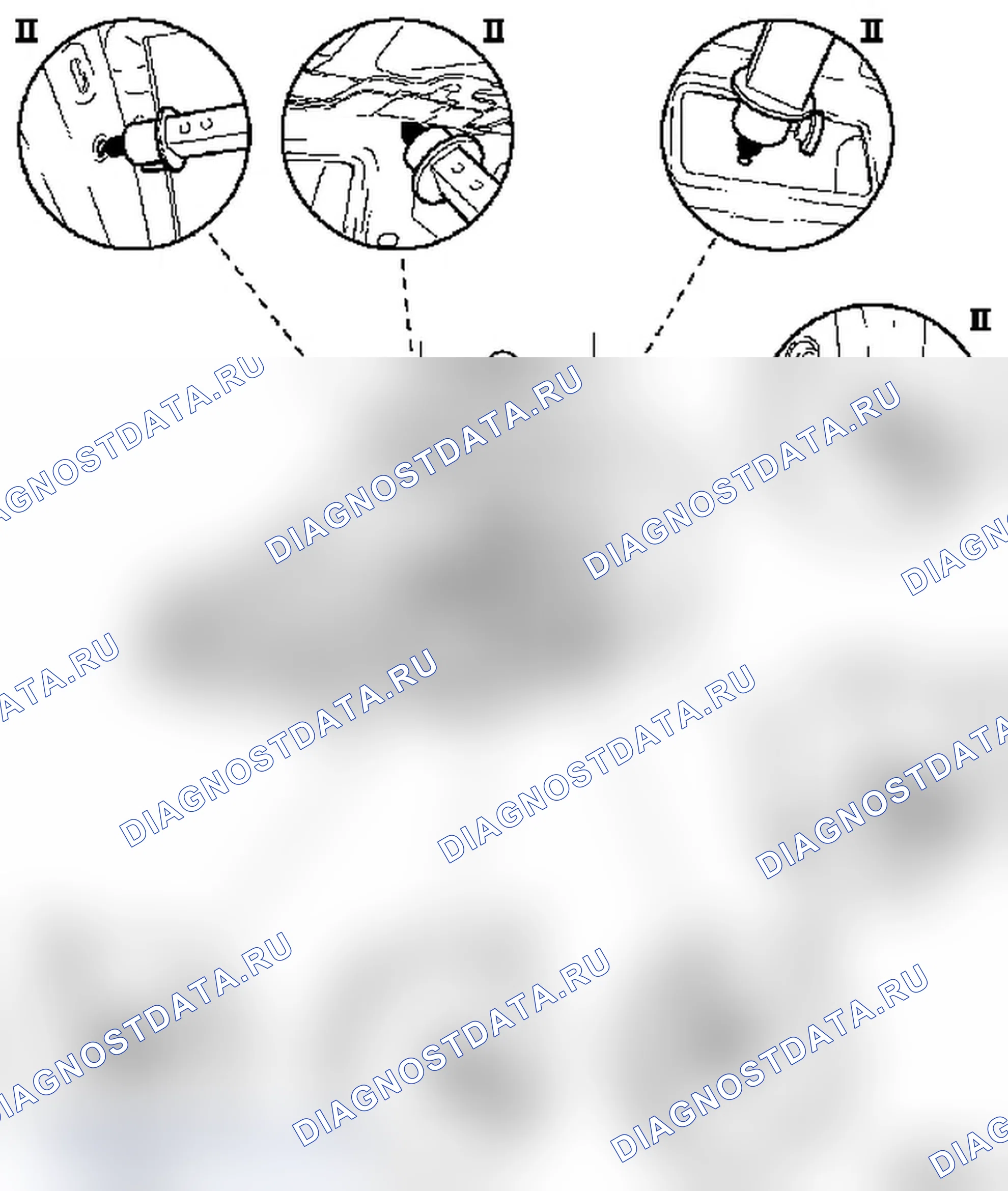 Схема измерения кузова моделей F 08, F 08 & W5L, F 68. Opel Corsa C