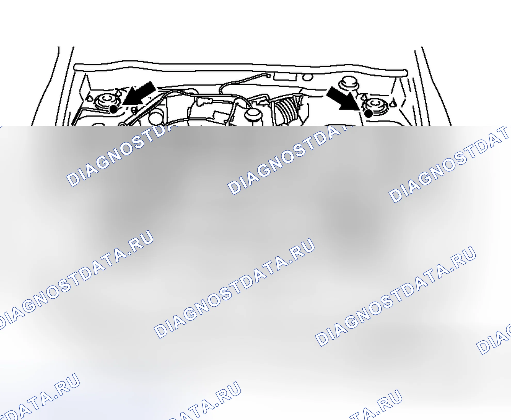Рис. 14: > < < B > > ОПОРА ДВИГАТЕЛЯ В СБОРЕ. Honda Envix I